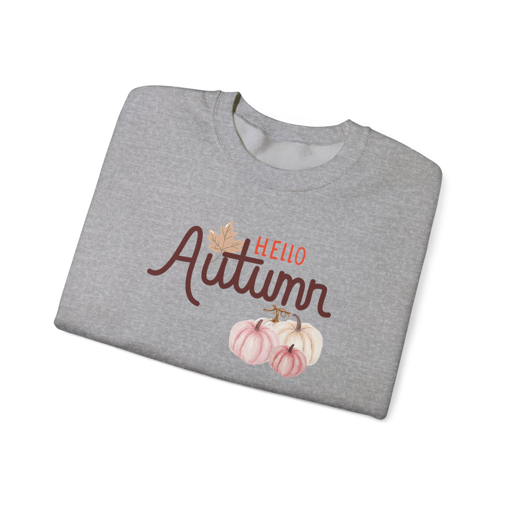 Hello Autumn Heavy Crewneck Sweatshirt