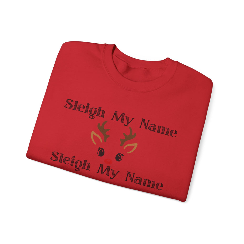 Sleigh My Name Heavy Blend™ Crewneck Sweatshirt
