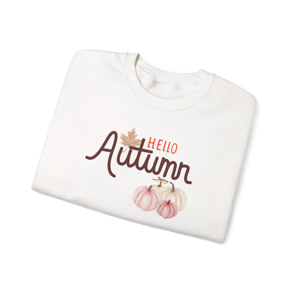 Hello Autumn Heavy Crewneck Sweatshirt