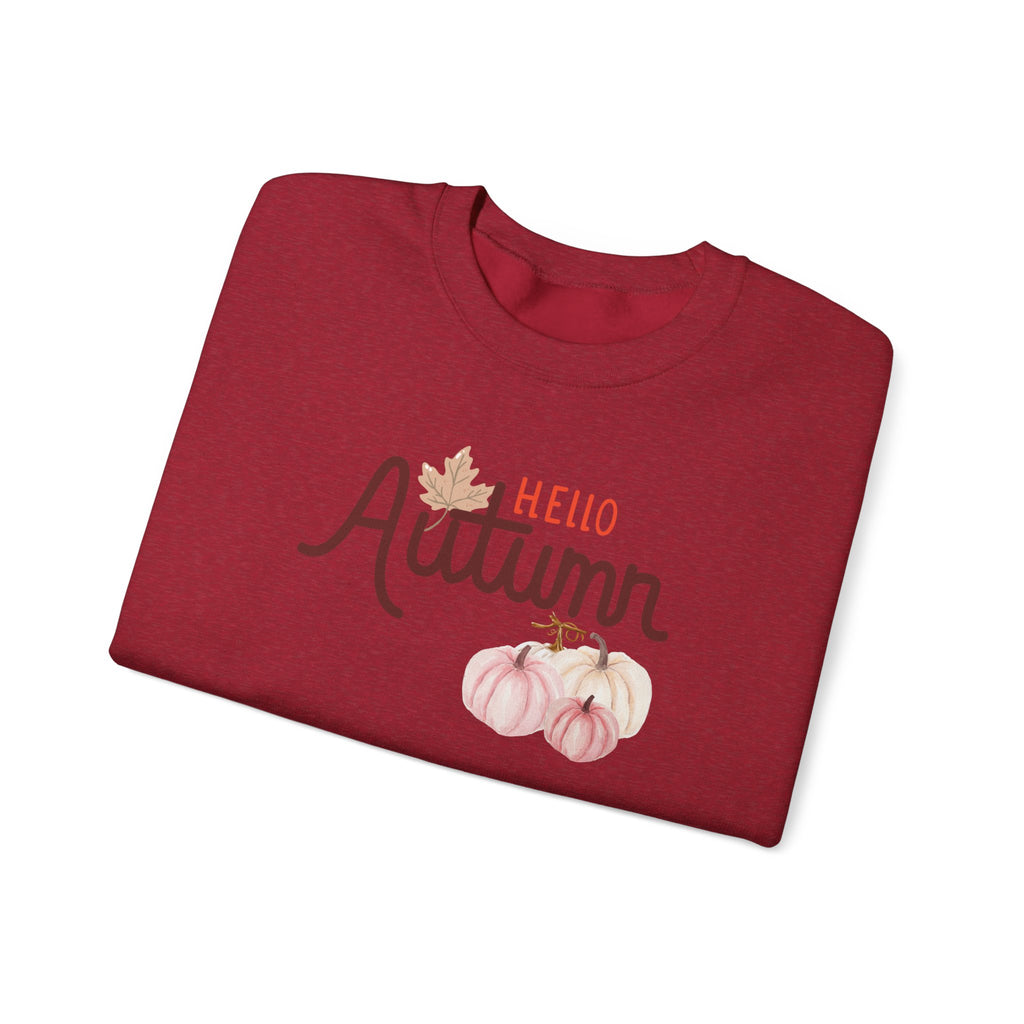 Hello Autumn Heavy Crewneck Sweatshirt