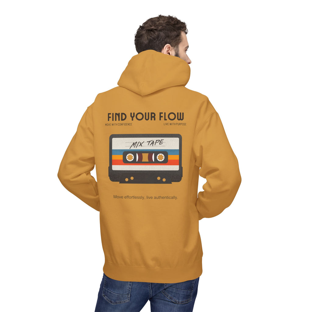 Find Your Flow Retro Mix Tape Hoodie