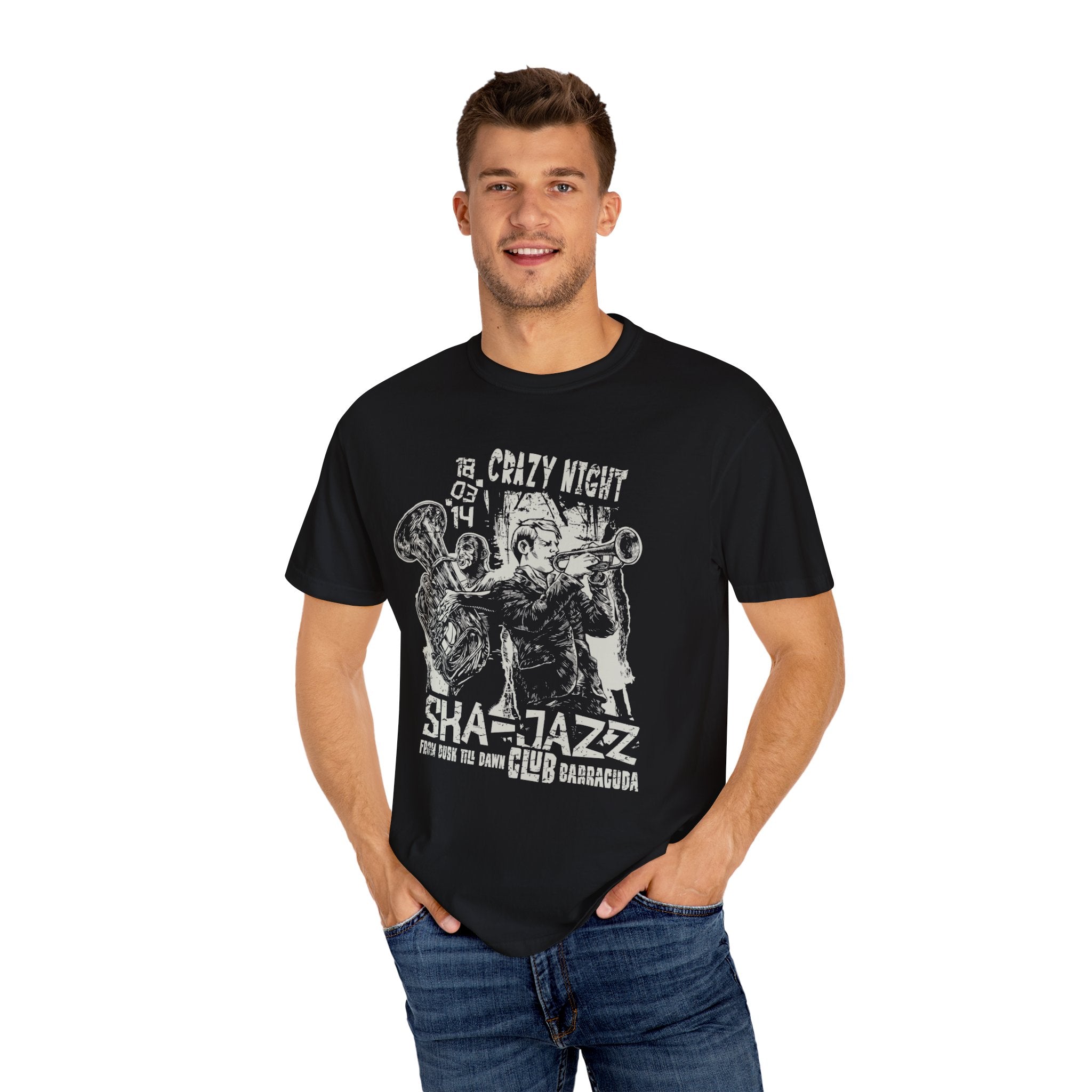 Jazz Night Vintage T-Shirt, Nostalgic Music Tee, Vintage Style Shirt