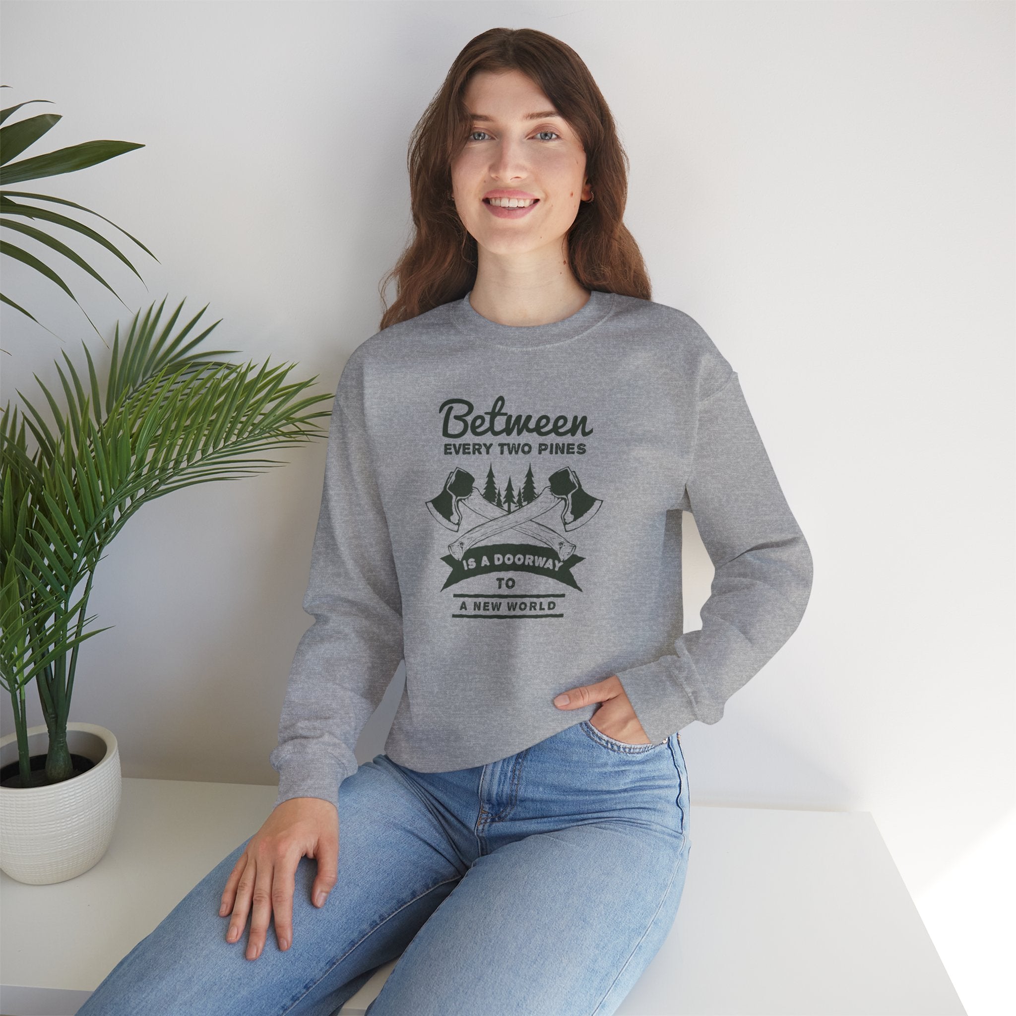 Between the Pines Crewneck Sweatshirt