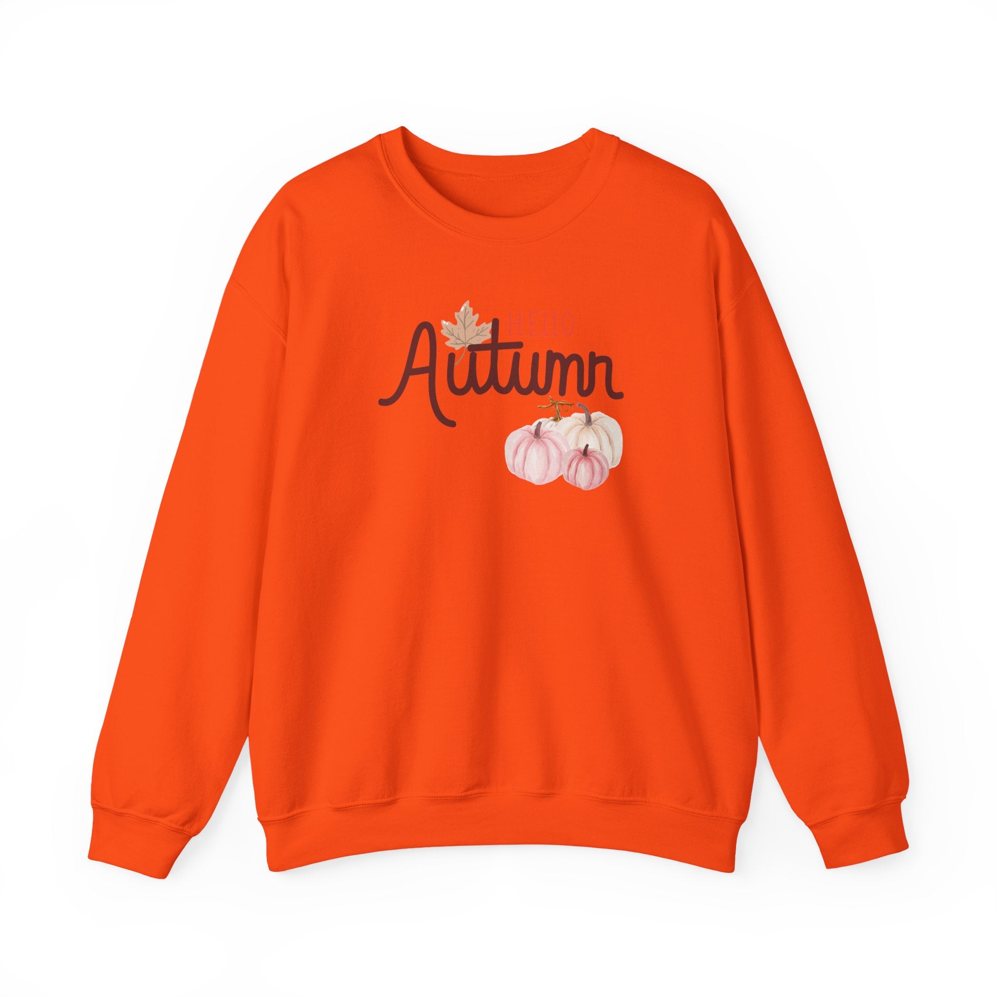 Hello Autumn Heavy Crewneck Sweatshirt