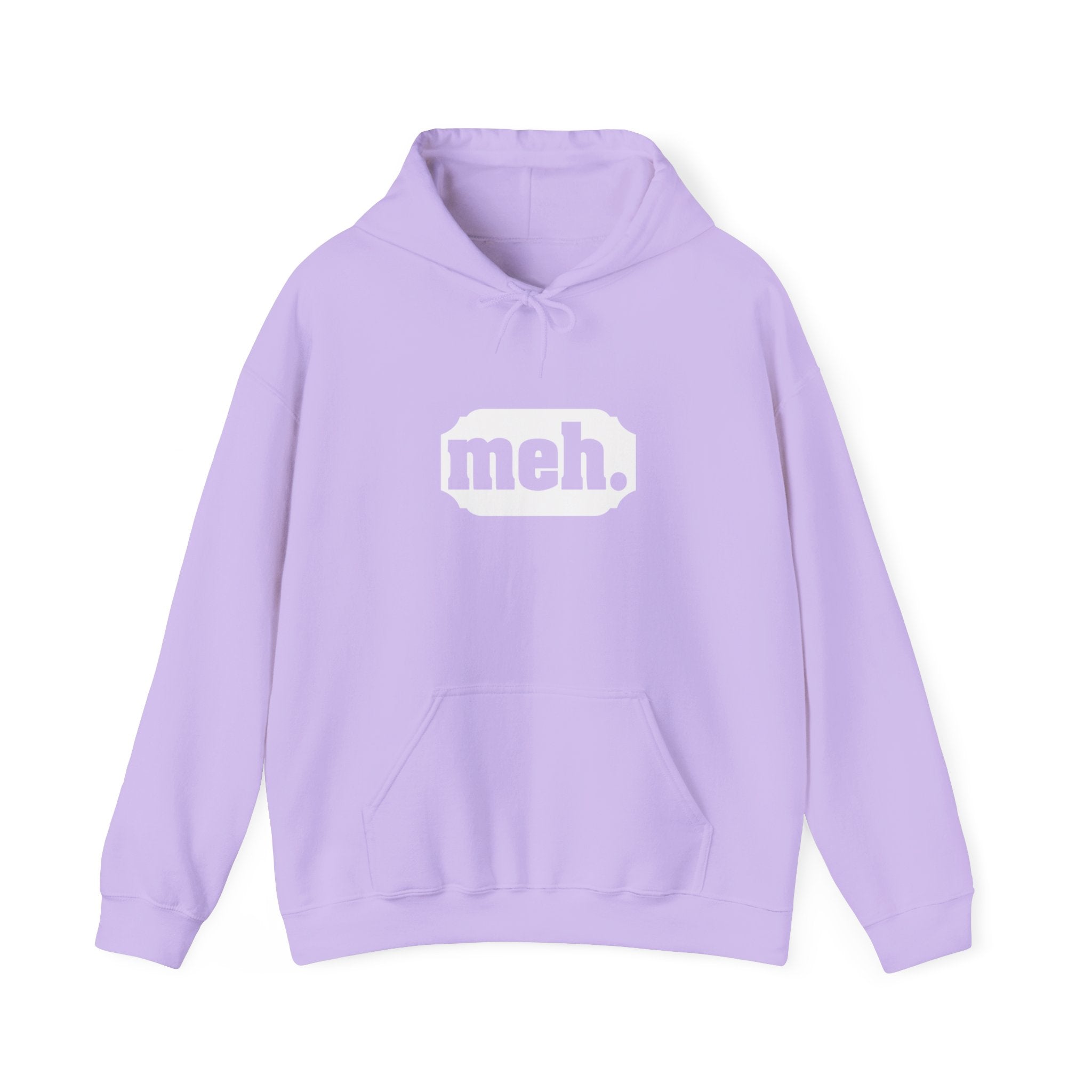 "Meh" Hoodie for Laid-Back Causal Outfit