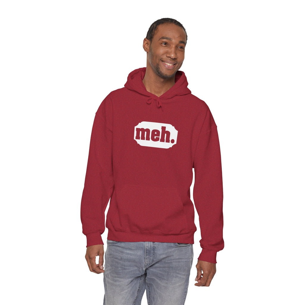 "Meh" Hoodie for Laid-Back Causal Outfit