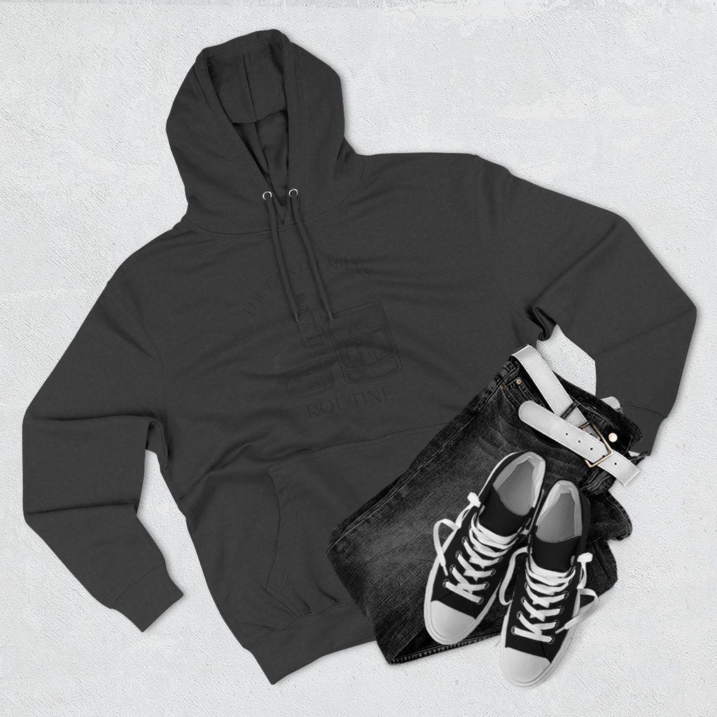 The Gentleman's Routine Cigar & Whiskey Cozy Fleece Hoodie