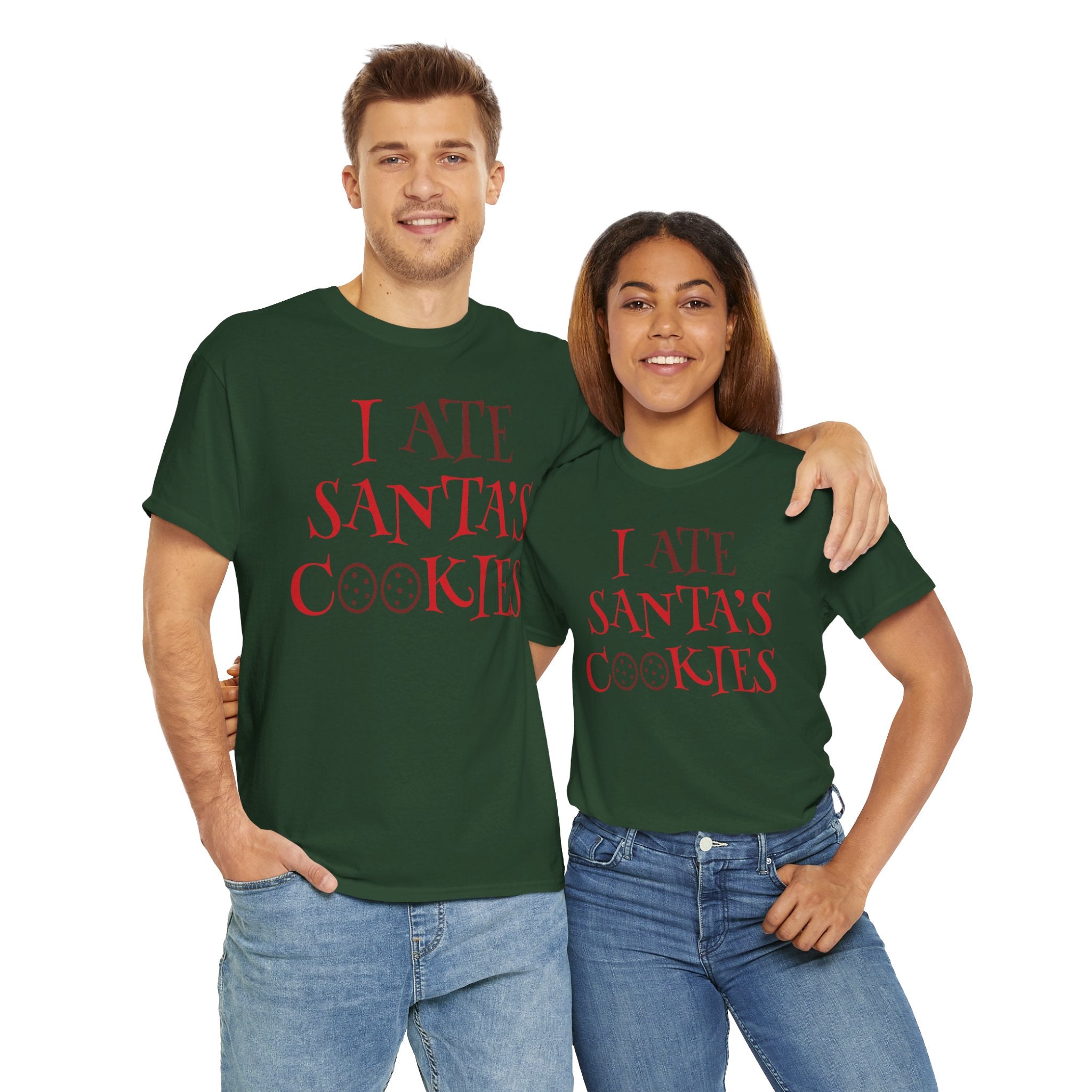 I Ate Santa's Cookies Christmas Tee — Funny Holiday Kids & Adult T-Shirt