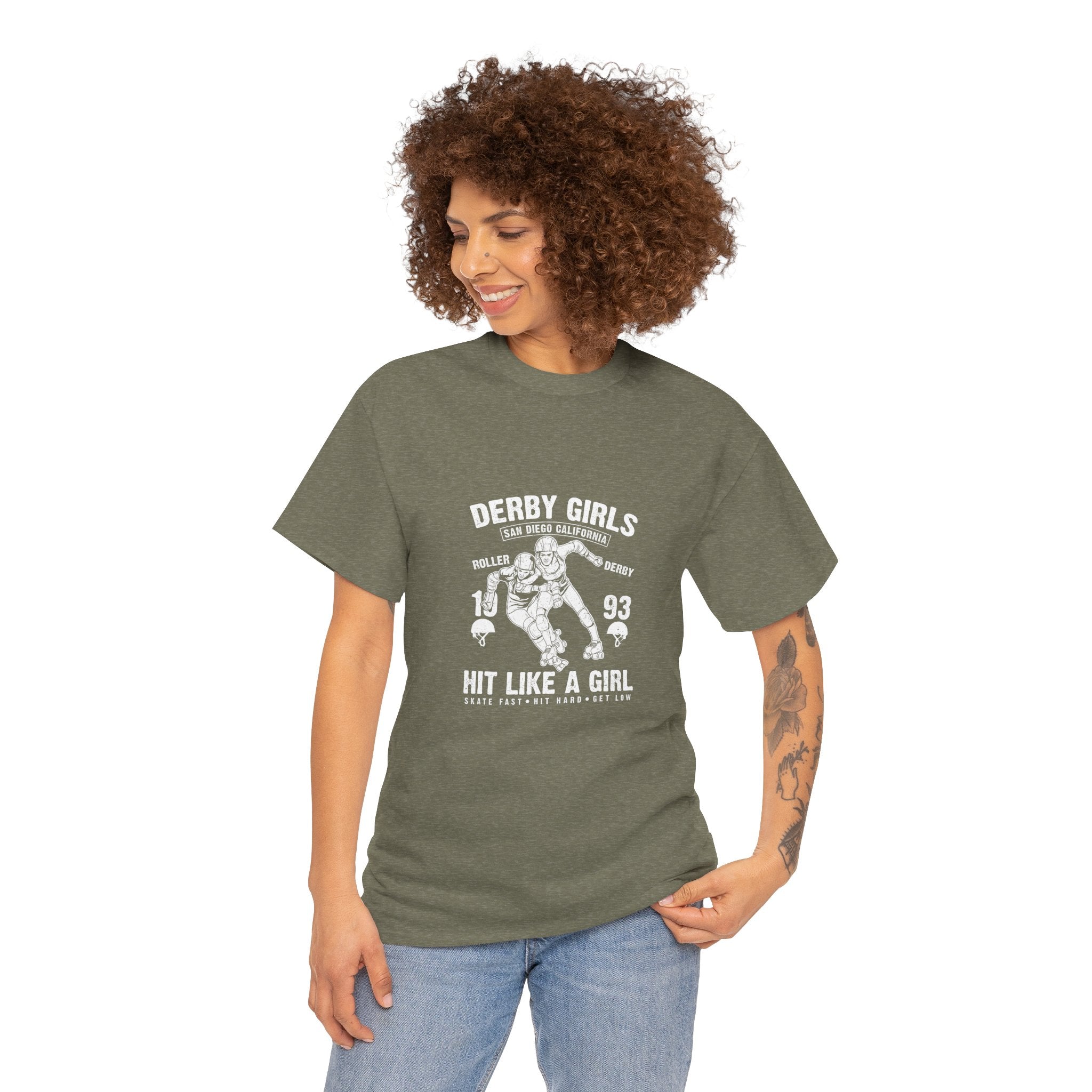 Derby Girls Hit Like a Girl T-Shirt
