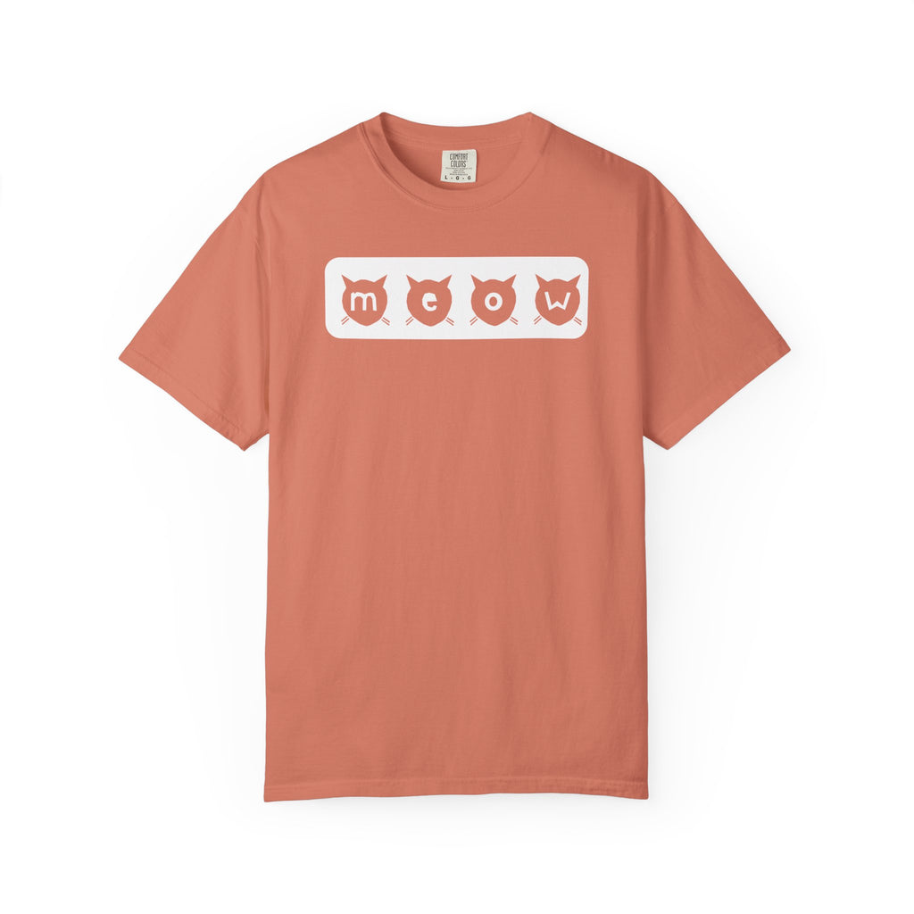 Cat Lover's Meow Unisex T-shirt, Soft Casual Tee