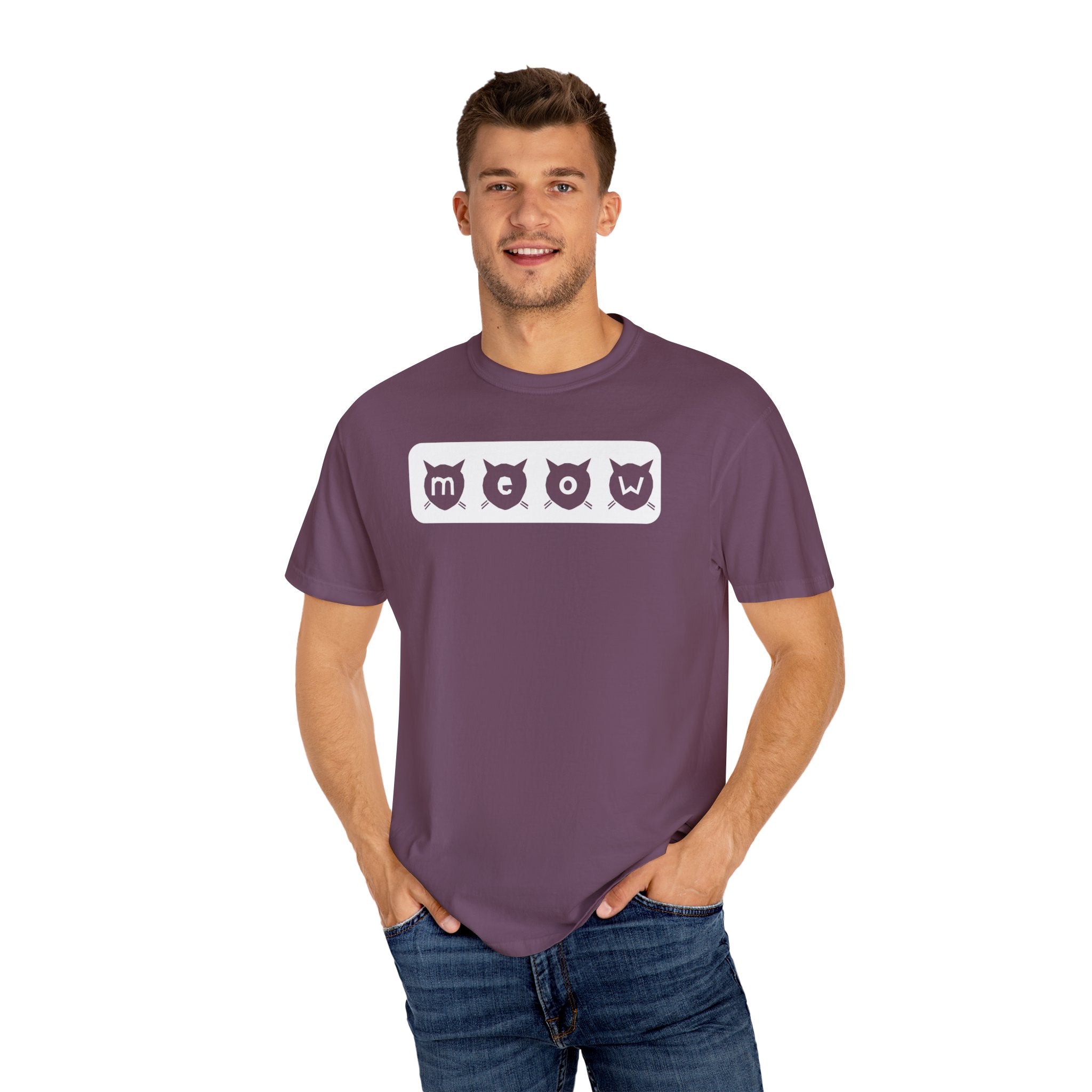 Cat Lover's Meow Unisex T-shirt, Soft Casual Tee