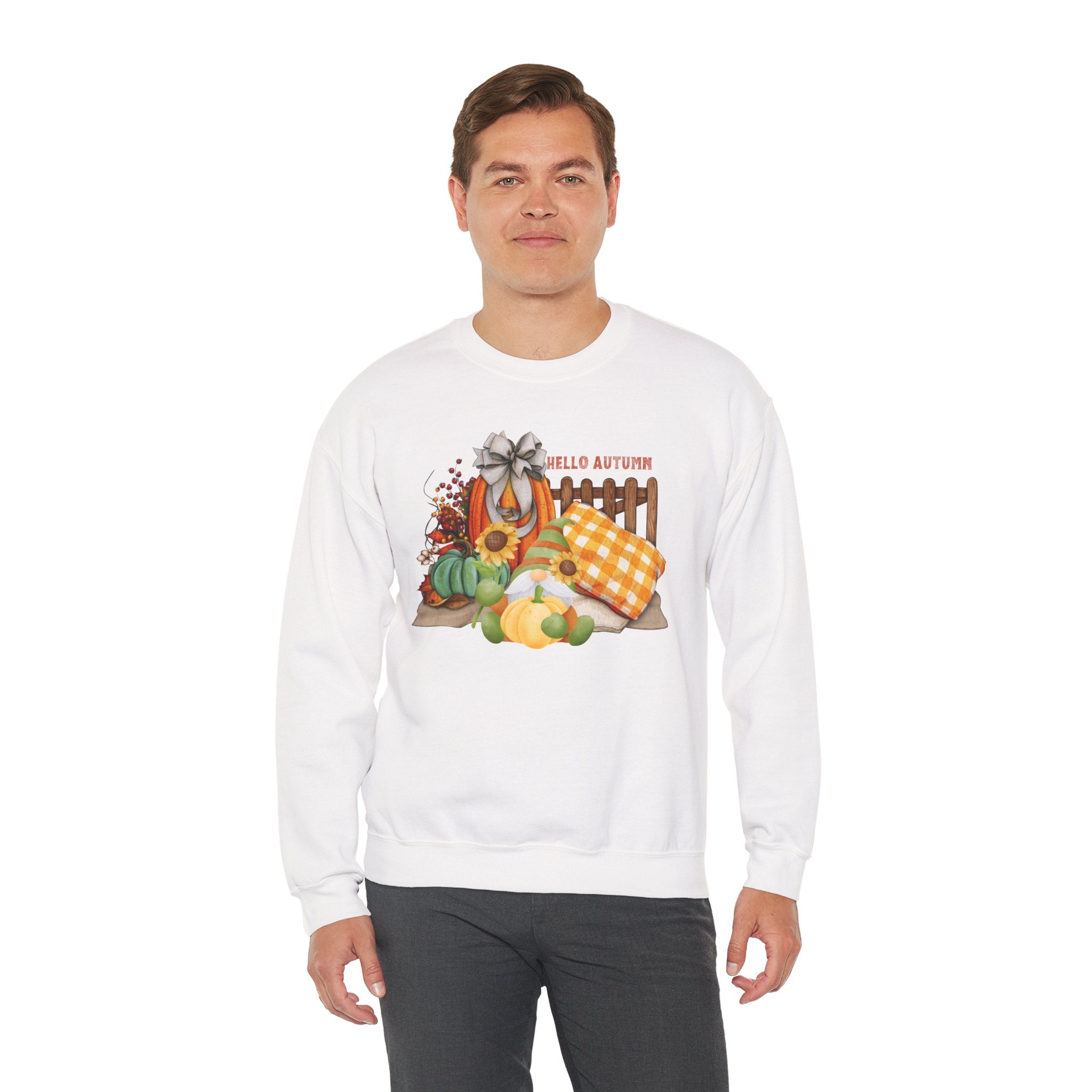 Hello Autumn Gnome Vibes Sweatshirt