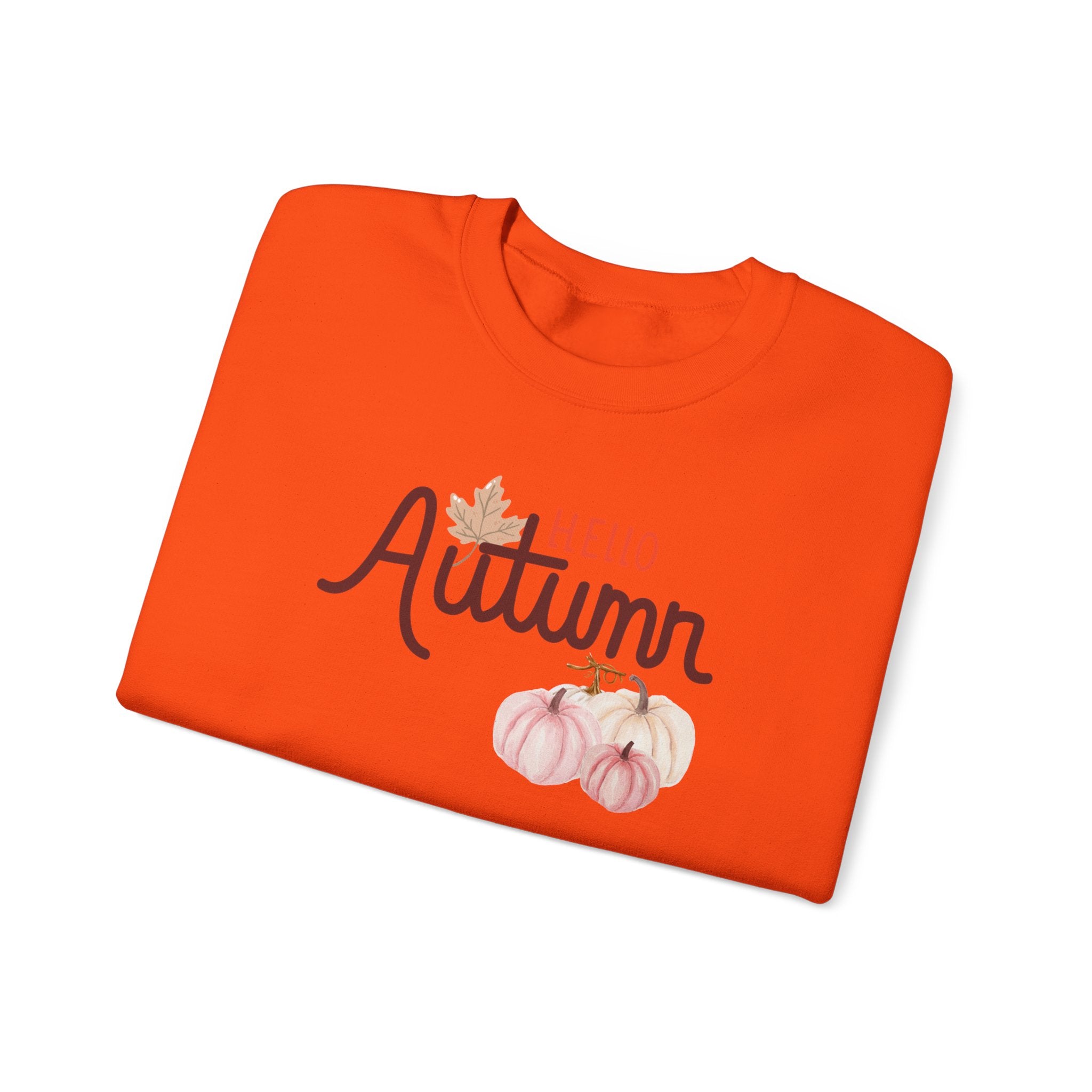 Hello Autumn Heavy Crewneck Sweatshirt