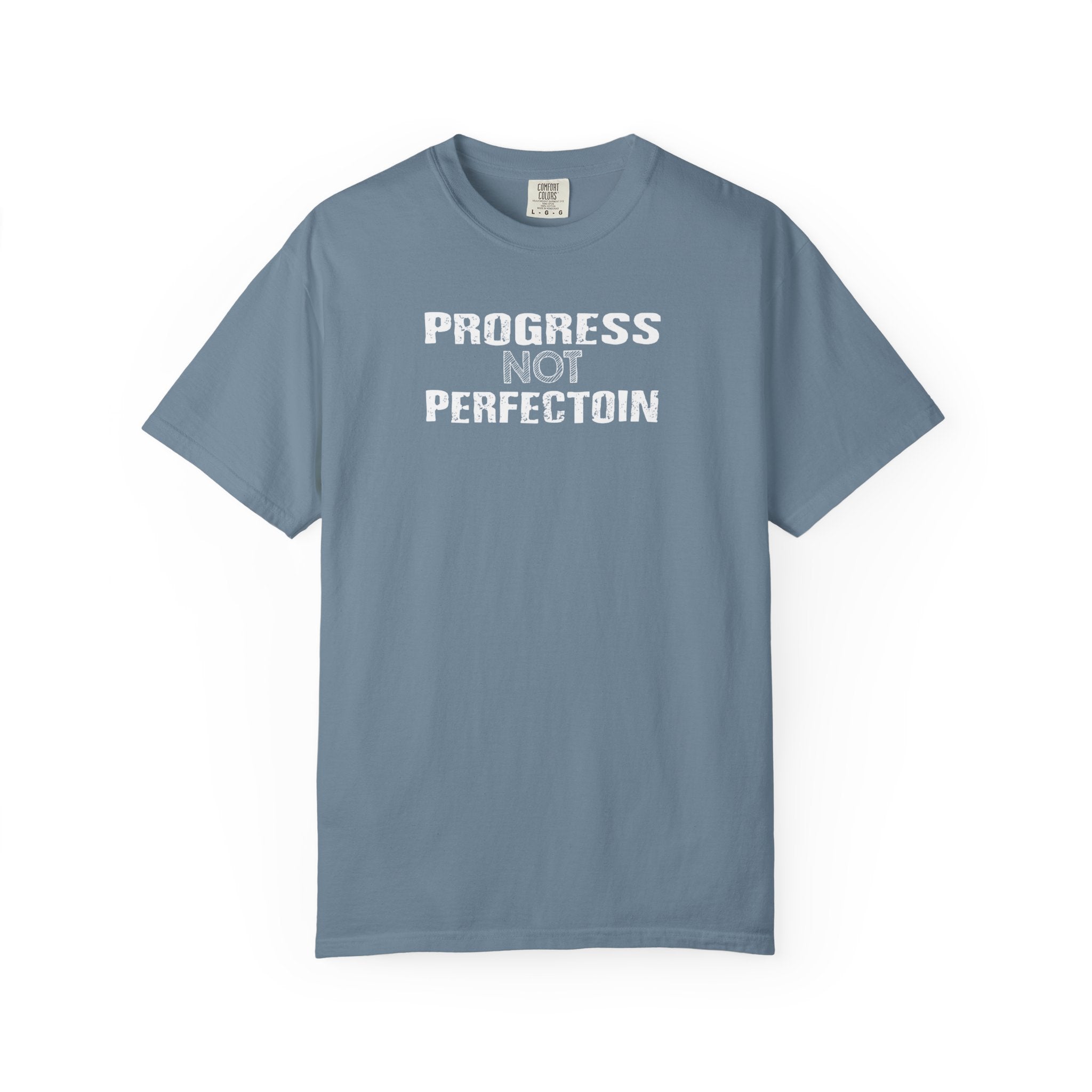 Motivational Unisex T-Shirt - "Progress Not Perfection" Tee