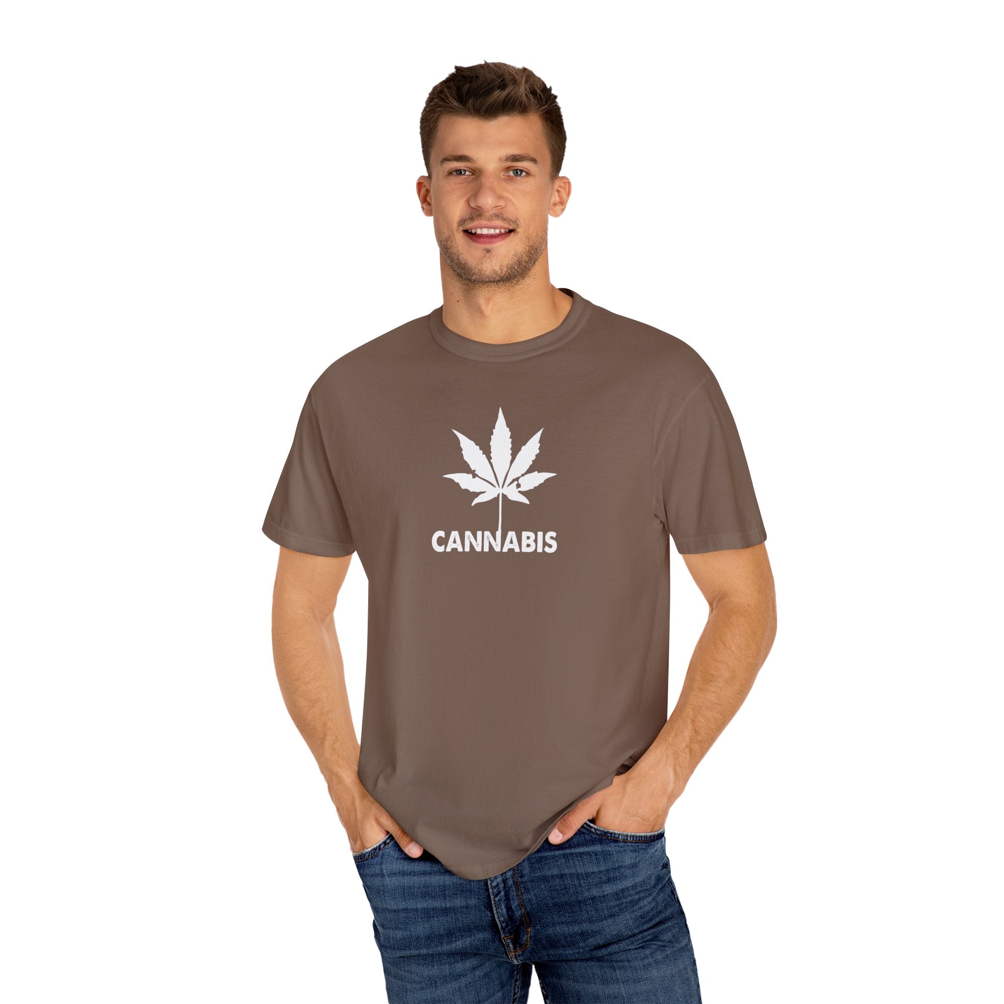 Unisex Cannabis Leaf T-Shirt  420 Friends, Greenery Lovers