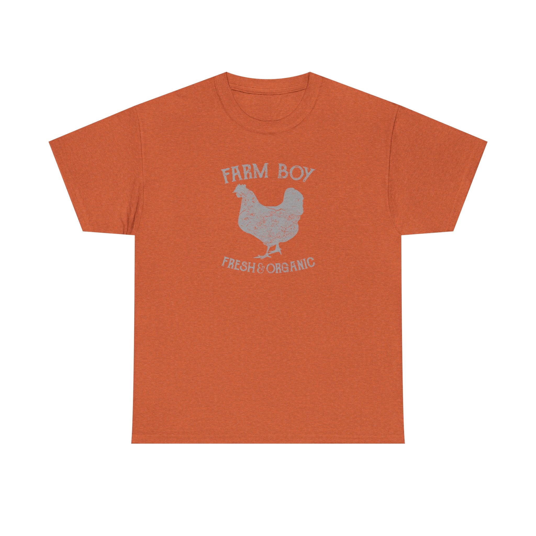 Farm Boy Fresh & Organic Heavy Cotton Tee - Country Style T-Shirt