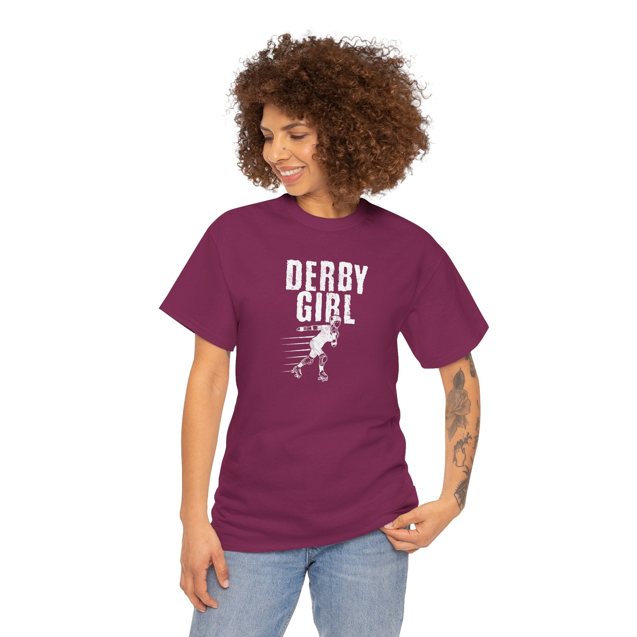 Derby Girl Unisex Heavy Cotton Tee