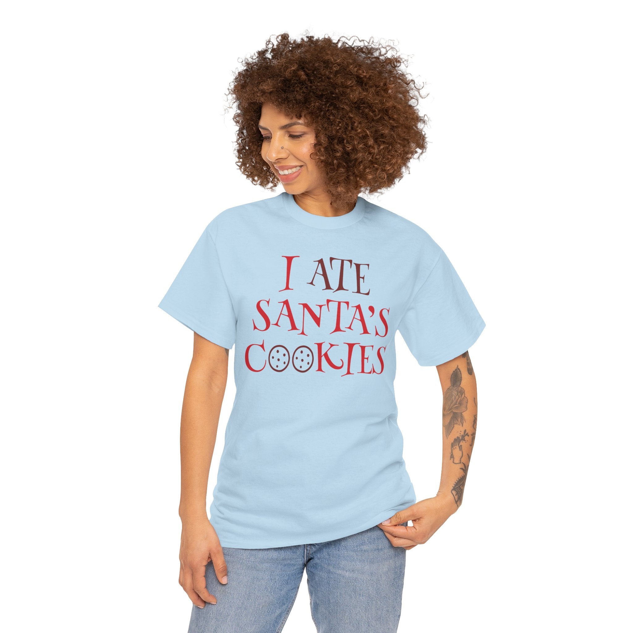 I Ate Santa's Cookies Christmas Tee — Funny Holiday Kids & Adult T-Shirt