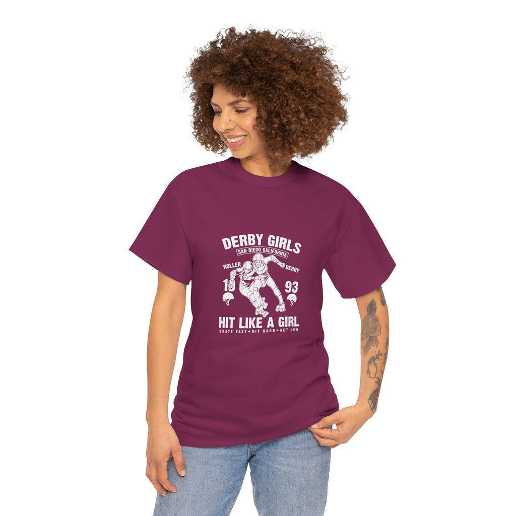 Derby Girls Hit Like a Girl T-Shirt