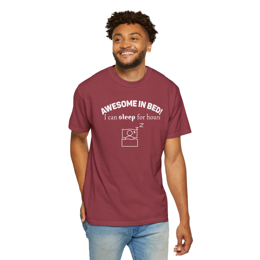 Awesome in Bed T-Shirt | Soft Casual Tee for Everyday Wear