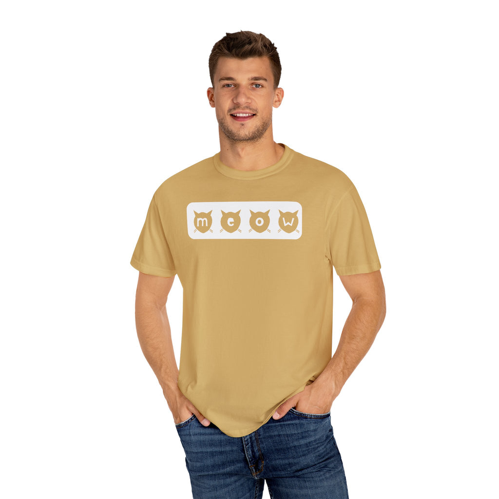 Cat Lover's Meow Unisex T-shirt, Soft Casual Tee