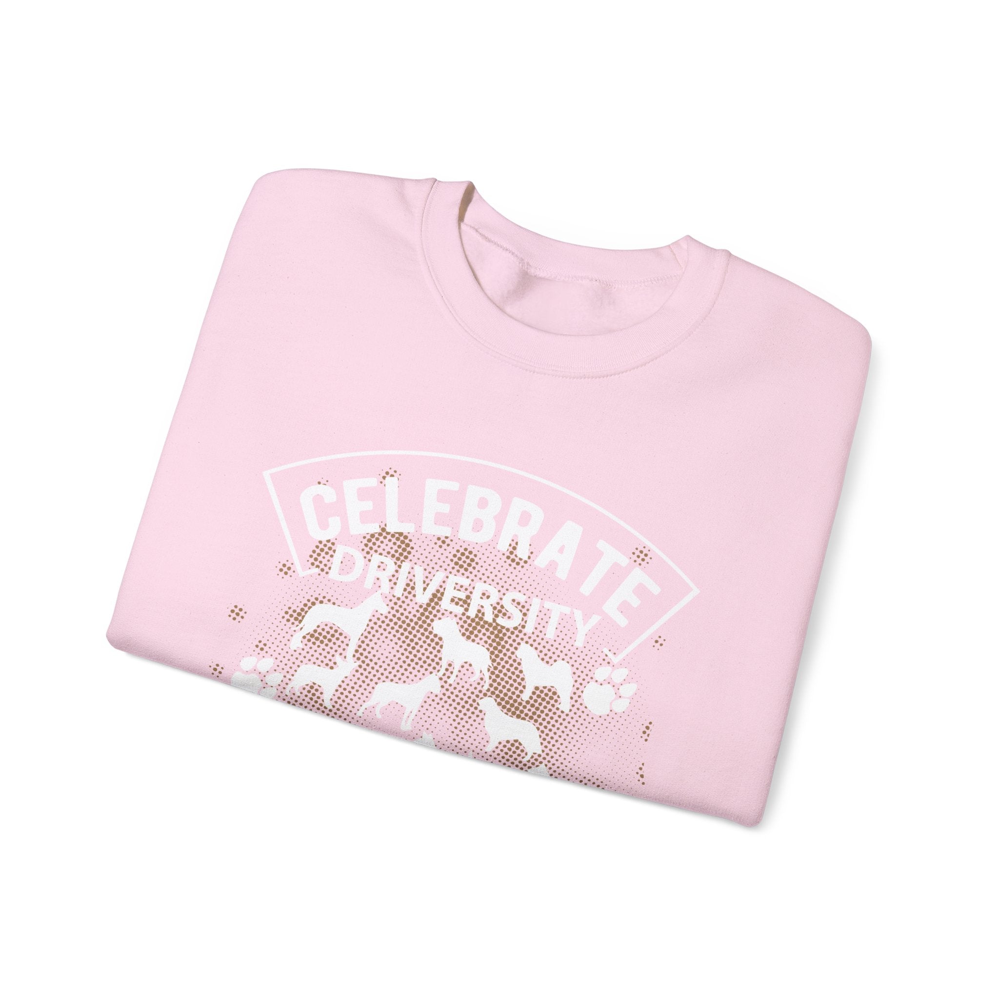 Celebrate Diversity Dog Breeds Crewneck Sweatshirt