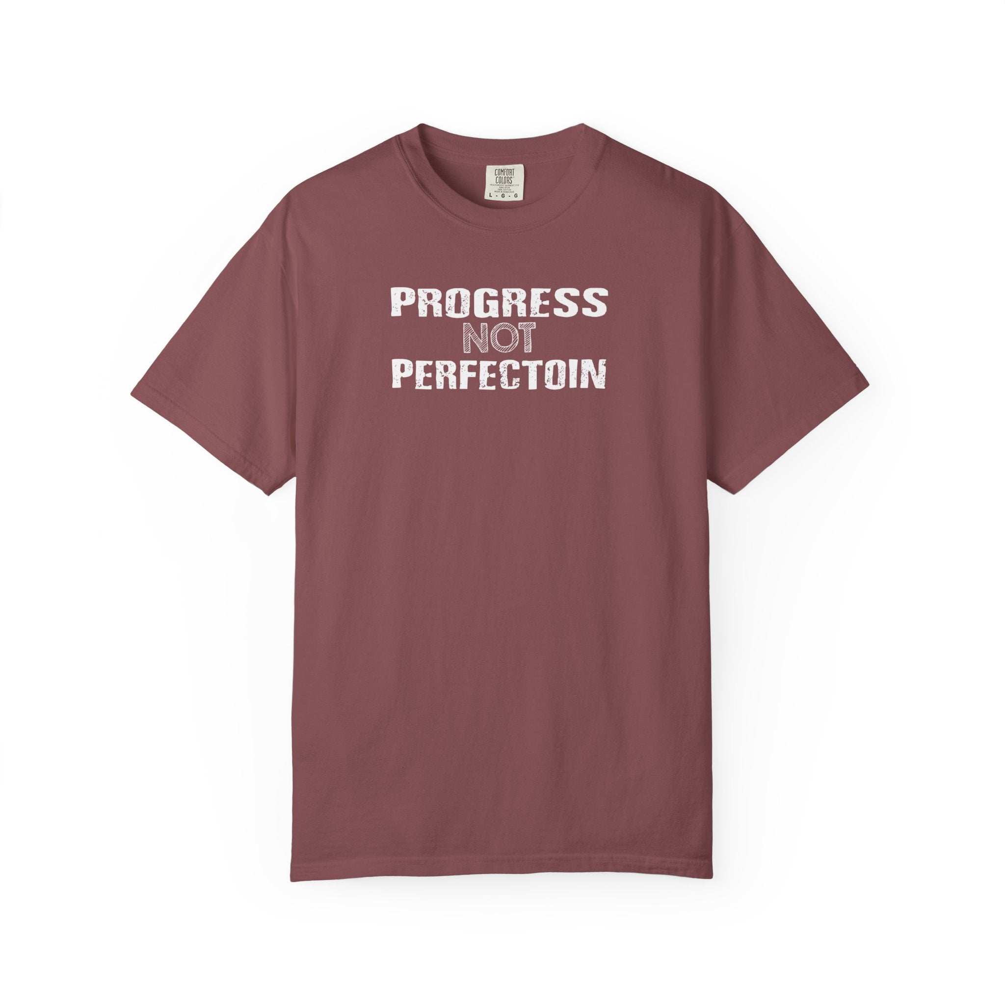 Motivational Unisex T-Shirt - "Progress Not Perfection" Tee