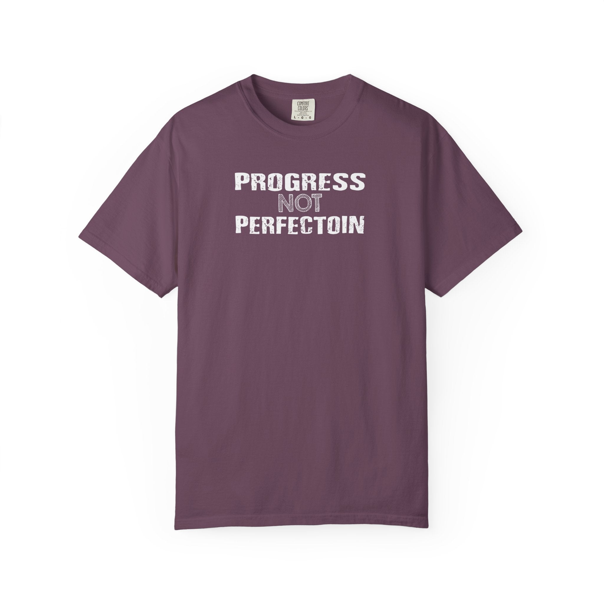 Motivational Unisex T-Shirt - "Progress Not Perfection" Tee