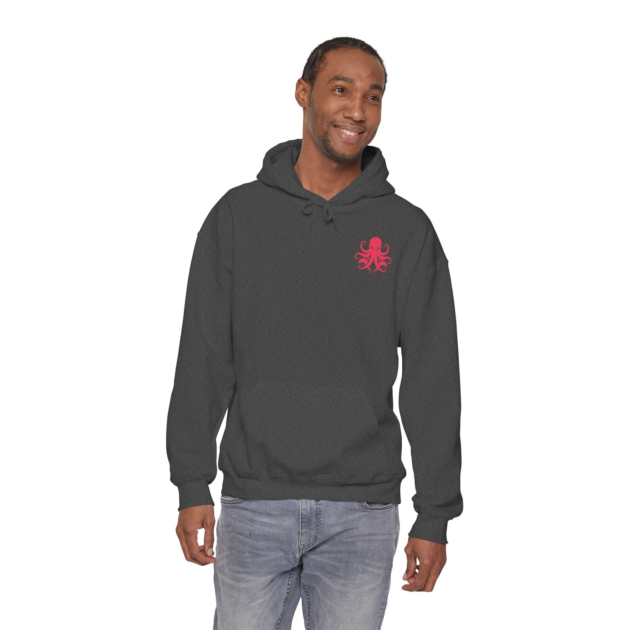 Adult Hoodie Deep Dive Octopus-Themed Hoodie
