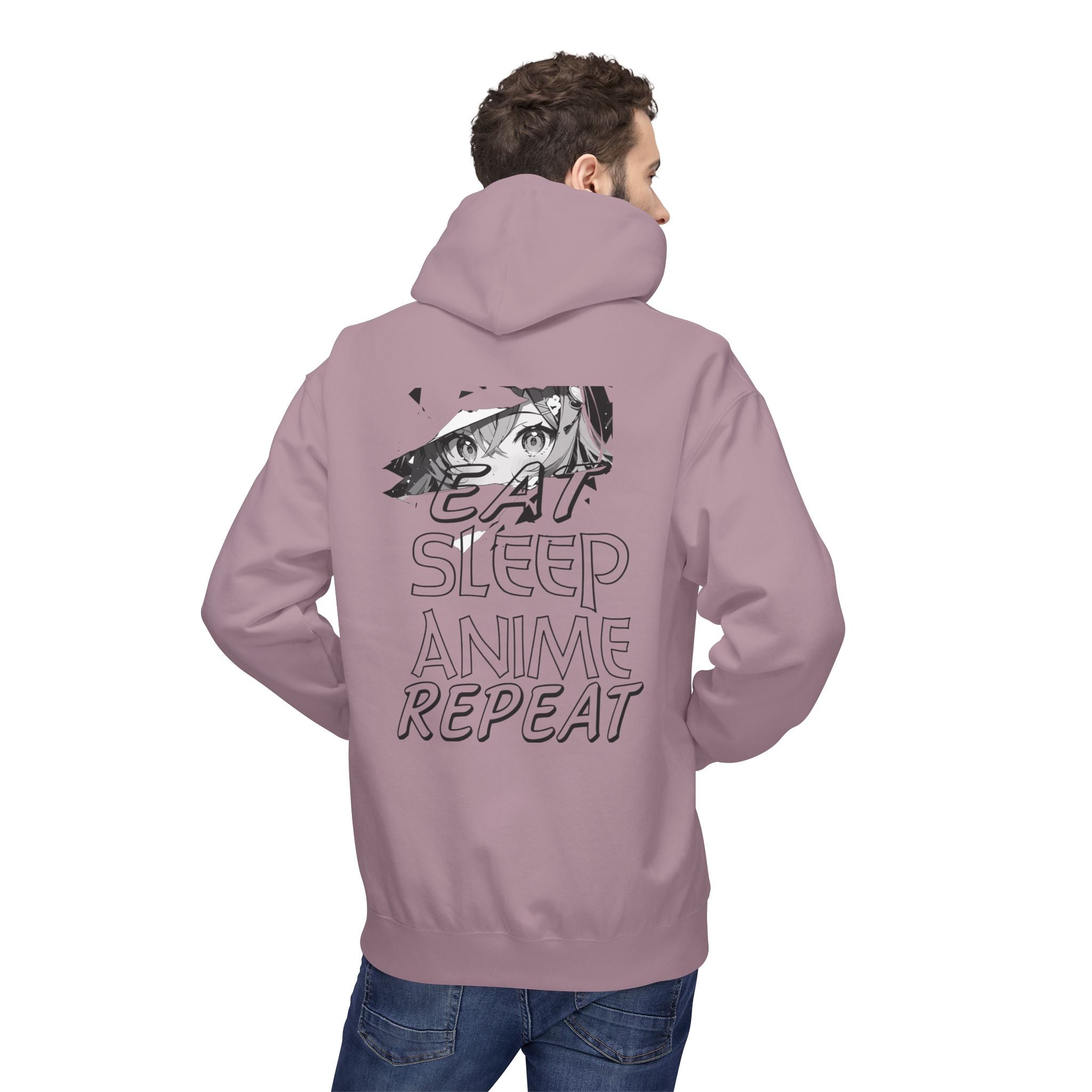 Eat Sleep Anime Repeat Hoodie
