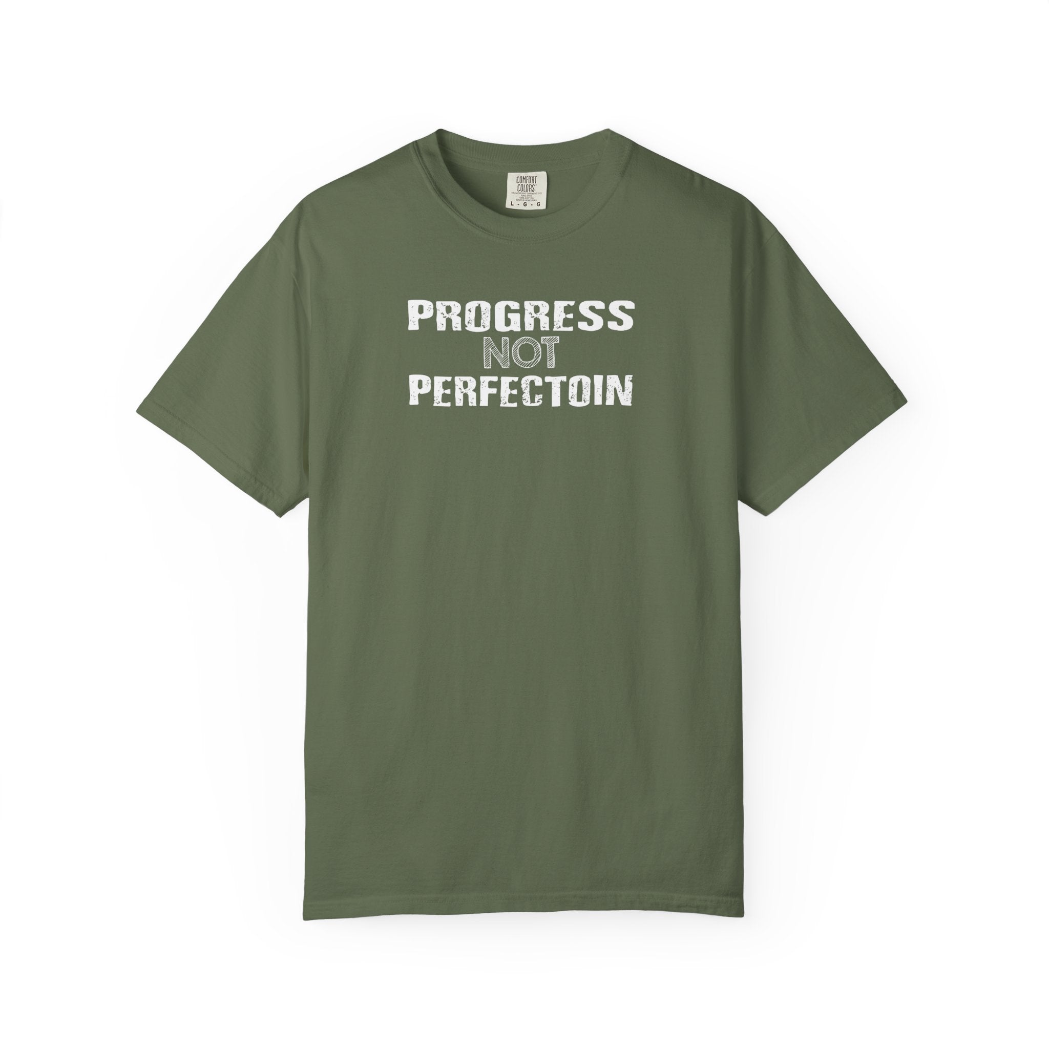 Motivational Unisex T-Shirt - "Progress Not Perfection" Tee
