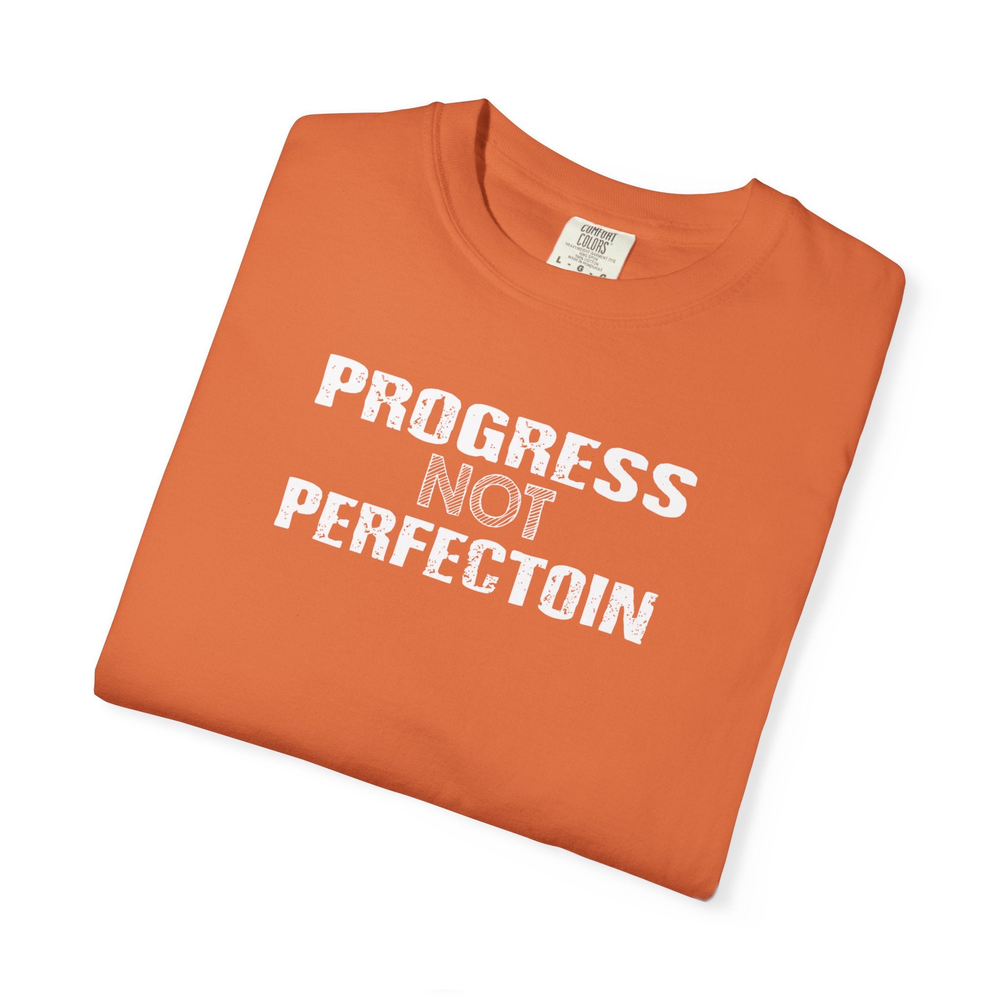 Motivational Unisex T-Shirt - "Progress Not Perfection" Tee