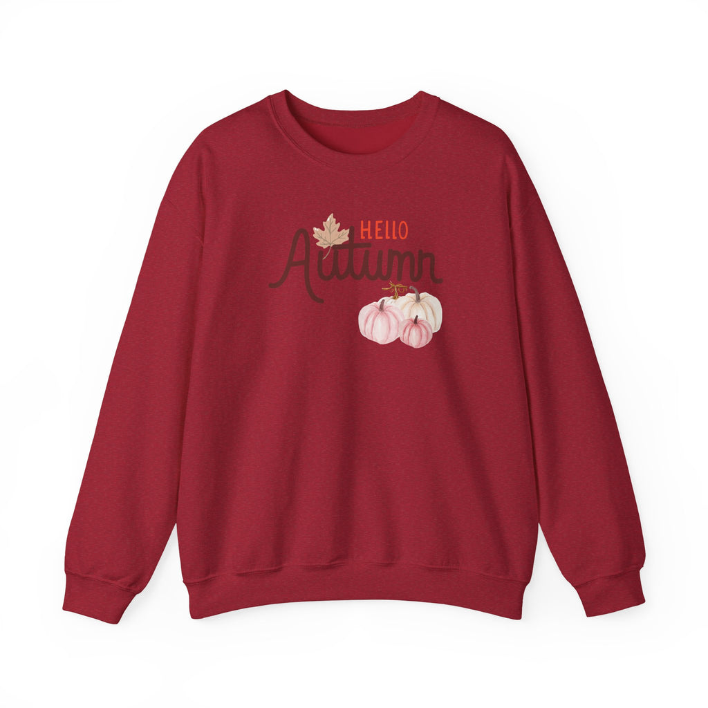 Hello Autumn Heavy Crewneck Sweatshirt