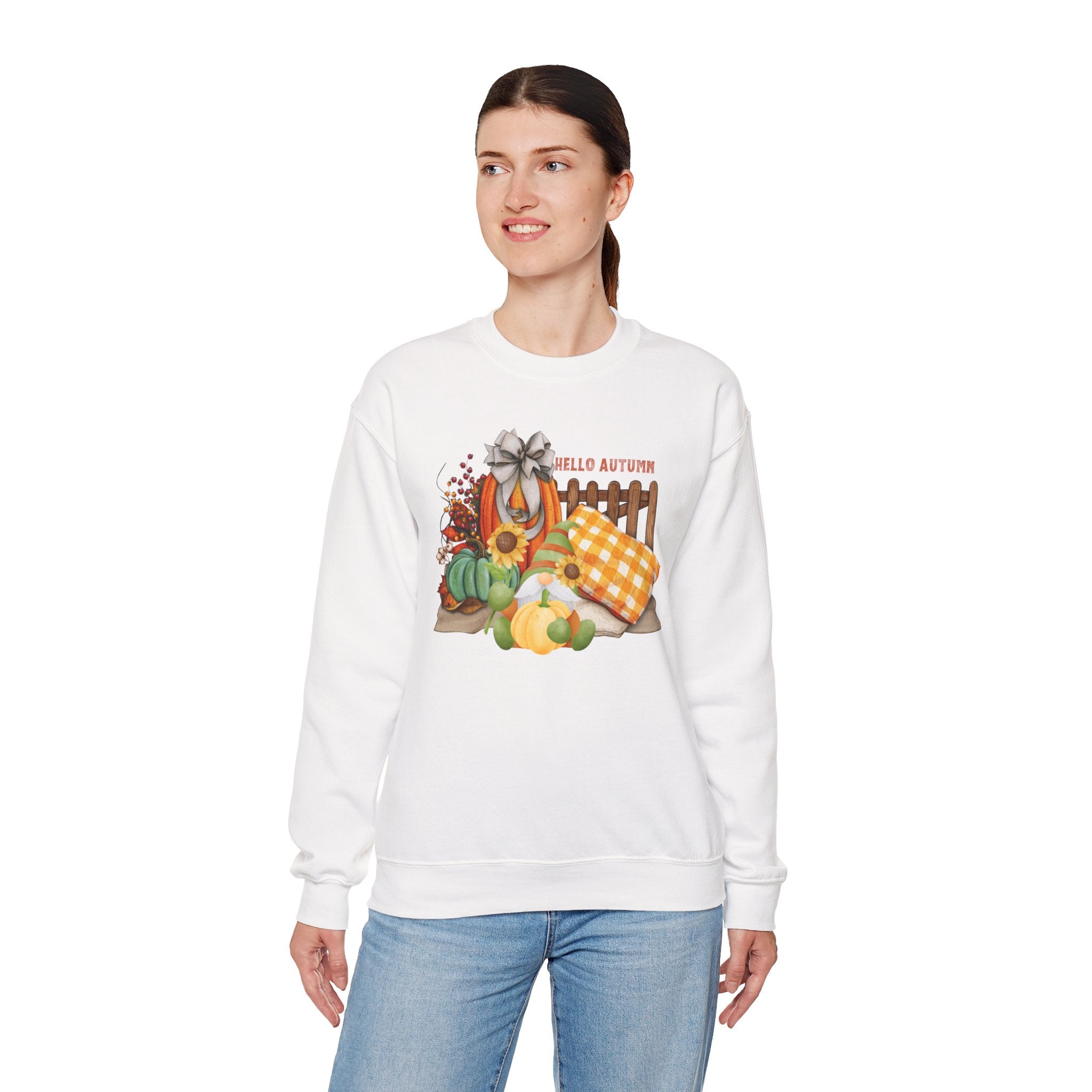Hello Autumn Gnome Vibes Sweatshirt