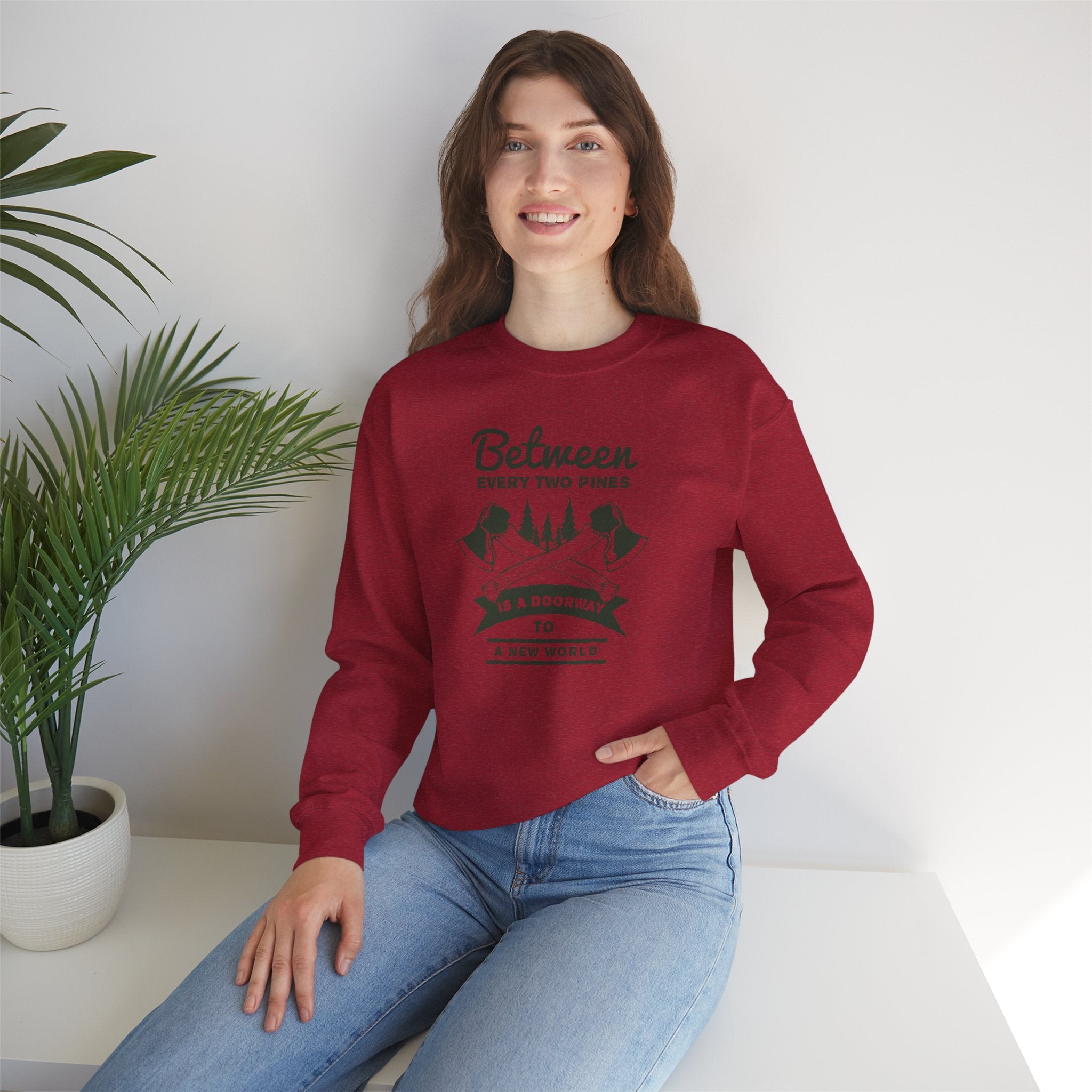 Between the Pines Crewneck Sweatshirt