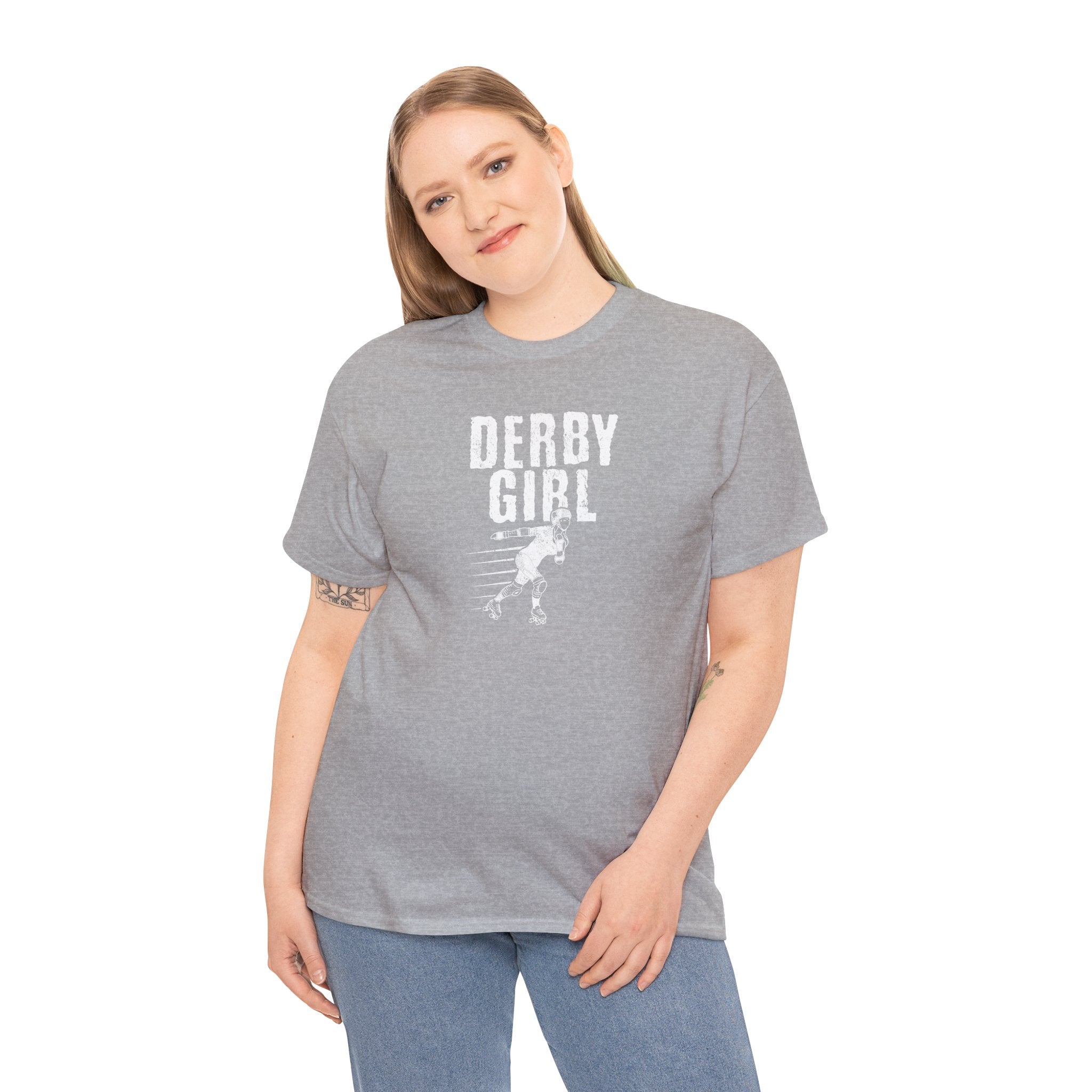 Derby Girl Unisex Heavy Cotton Tee