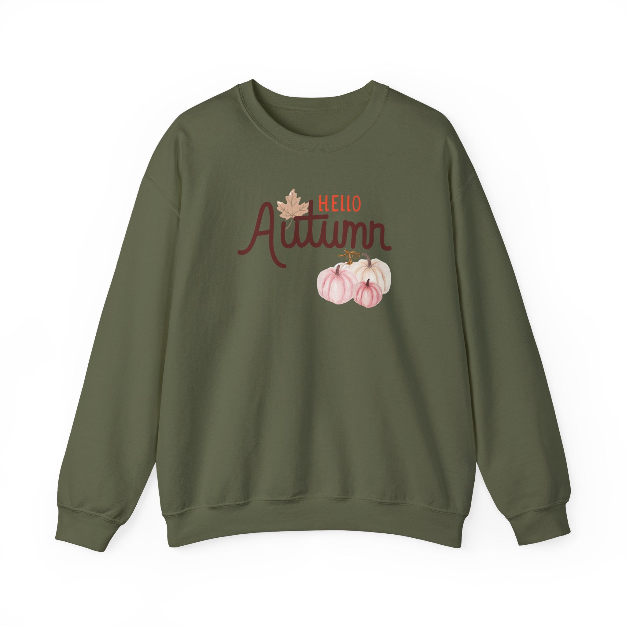 Hello Autumn Heavy Crewneck Sweatshirt