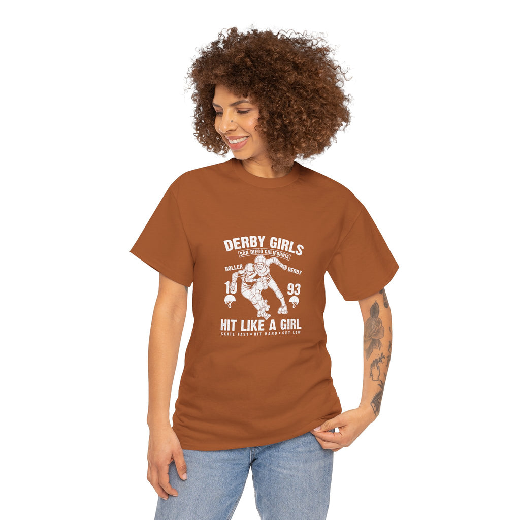Derby Girls Hit Like a Girl T-Shirt