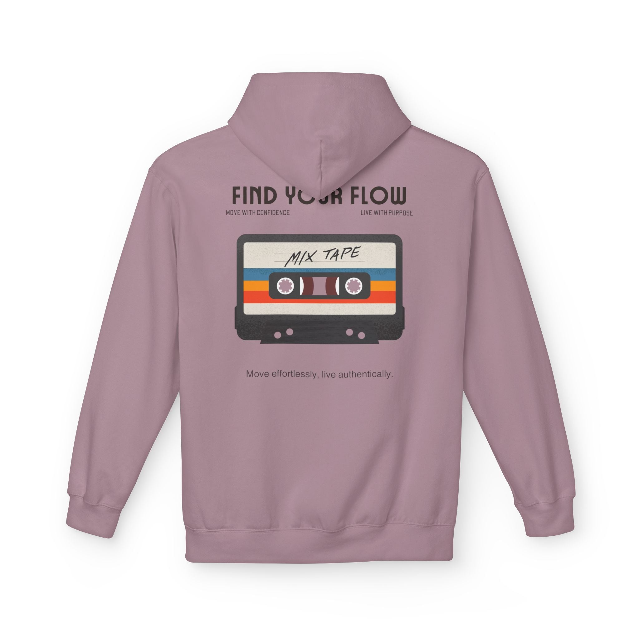 Find Your Flow Retro Mix Tape Hoodie