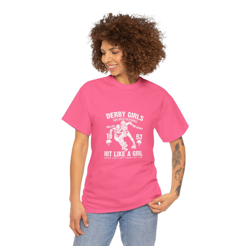 Derby Girls Hit Like a Girl T-Shirt
