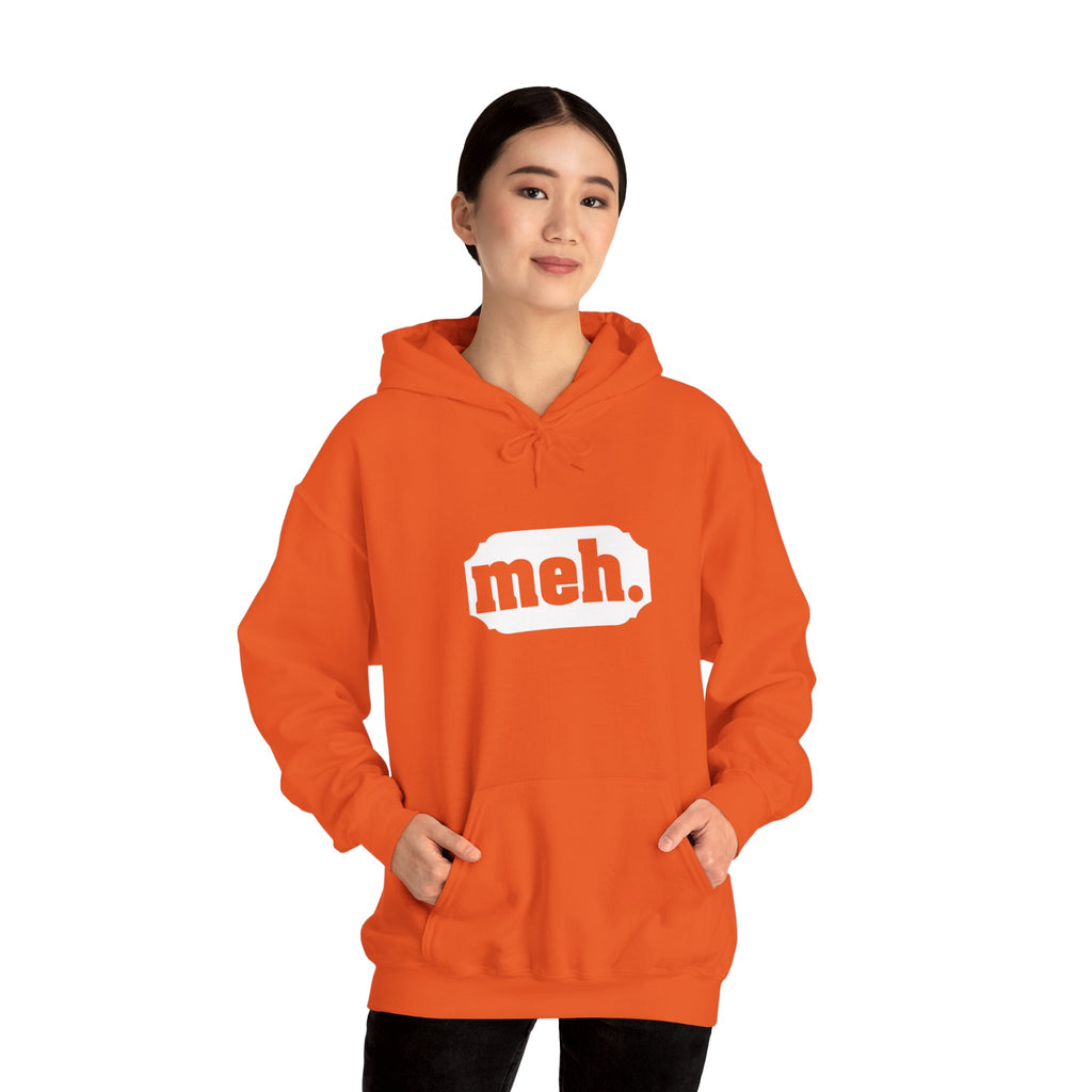 "Meh" Hoodie for Laid-Back Causal Outfit