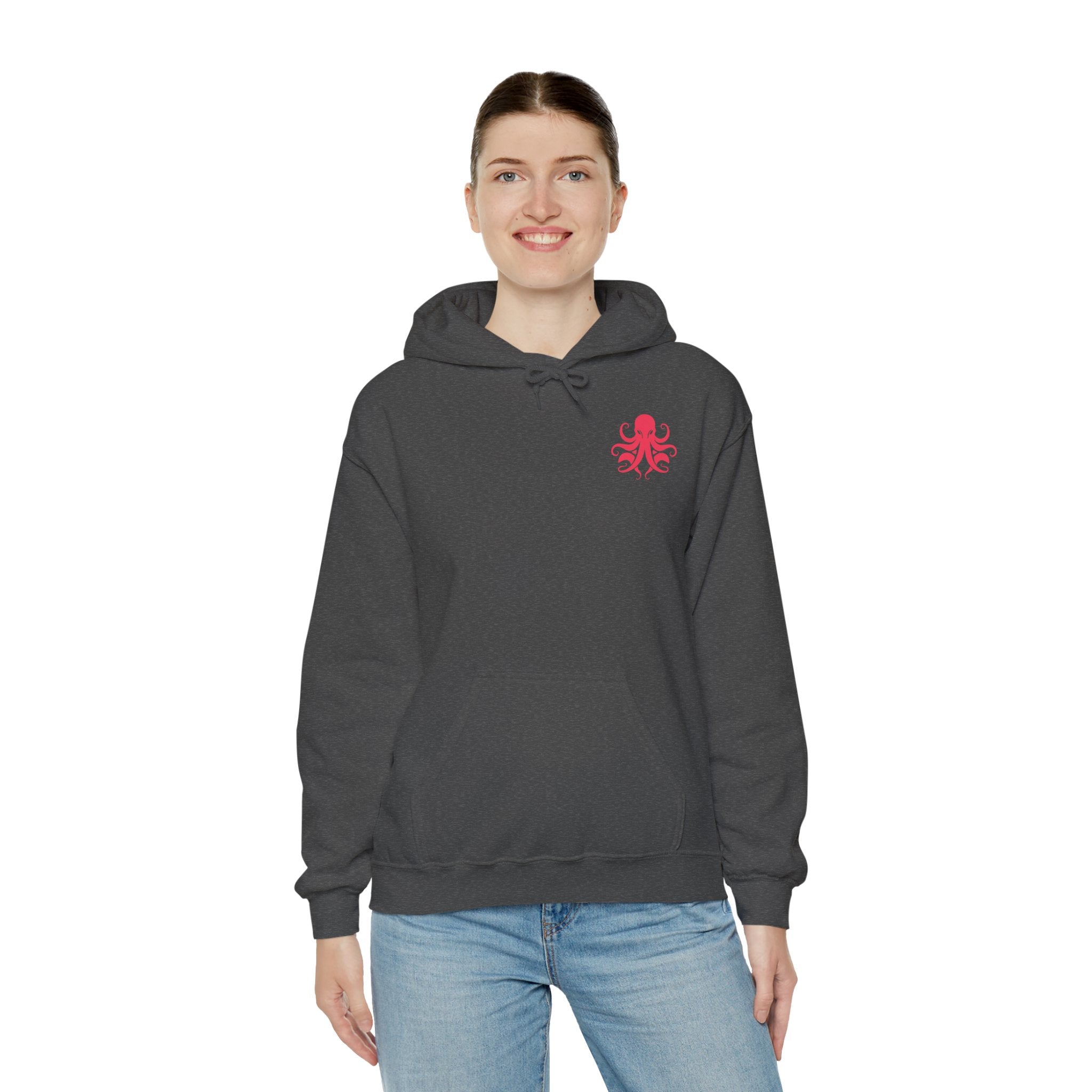 Adult Hoodie Deep Dive Octopus-Themed Hoodie