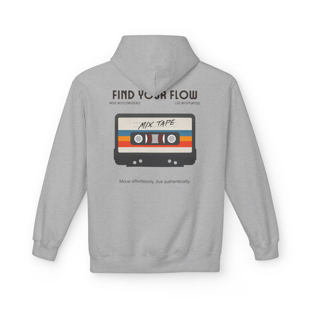 Find Your Flow Retro Mix Tape Hoodie