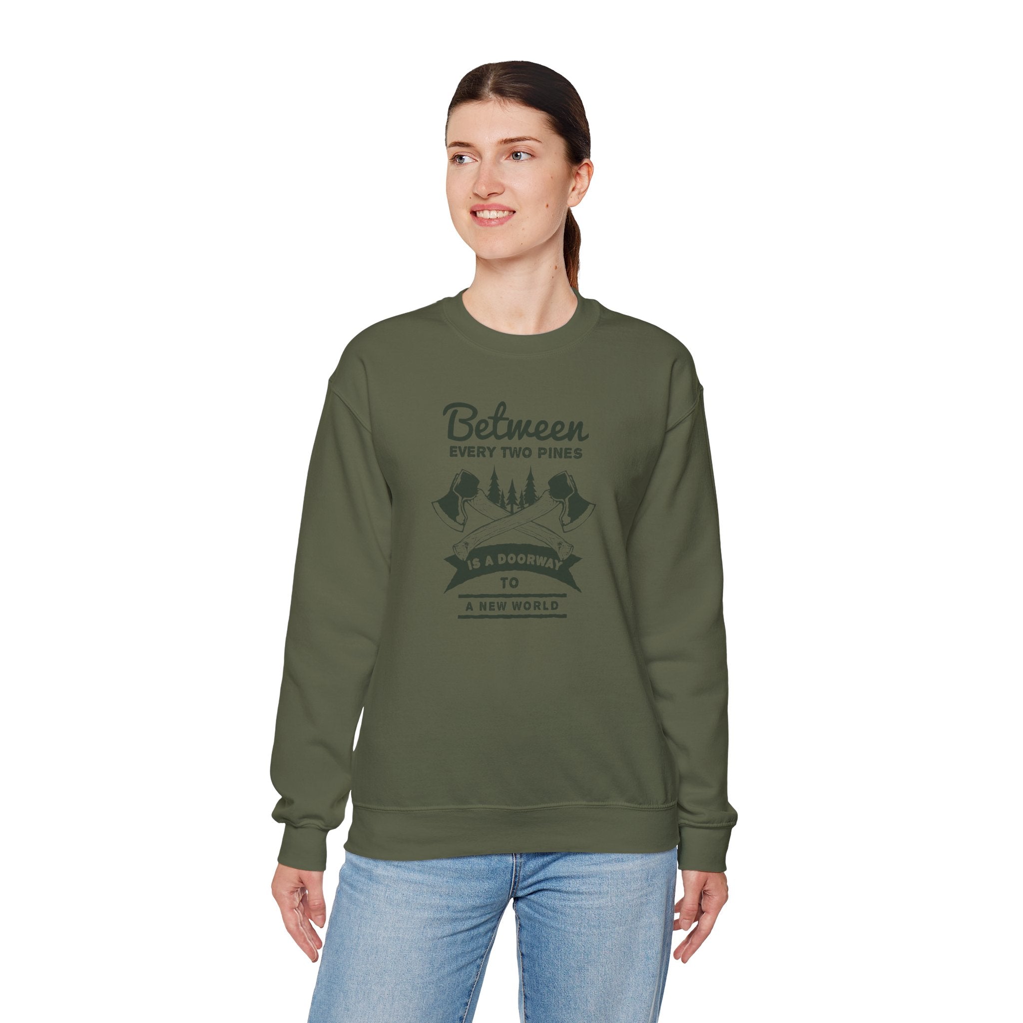 Between the Pines Crewneck Sweatshirt