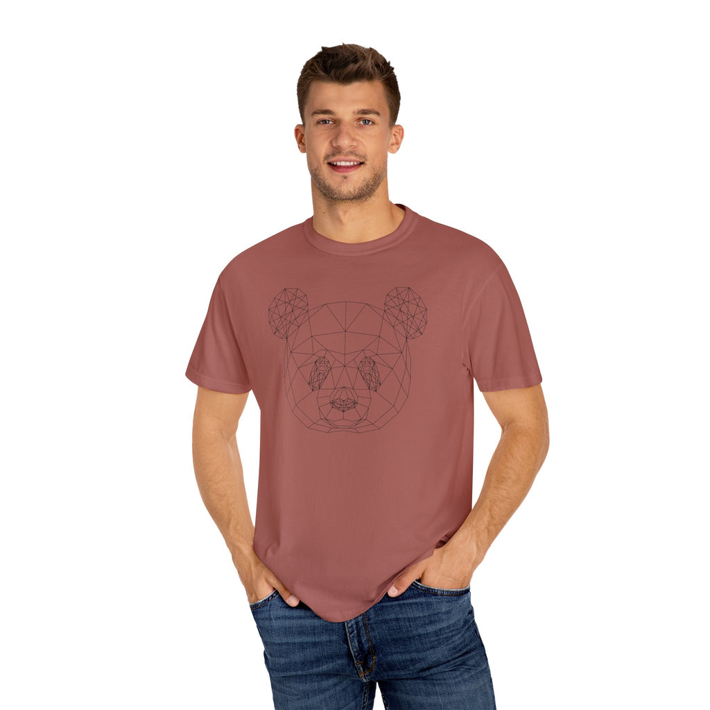 Geometric Panda T-Shirt Graphic Design Shirt