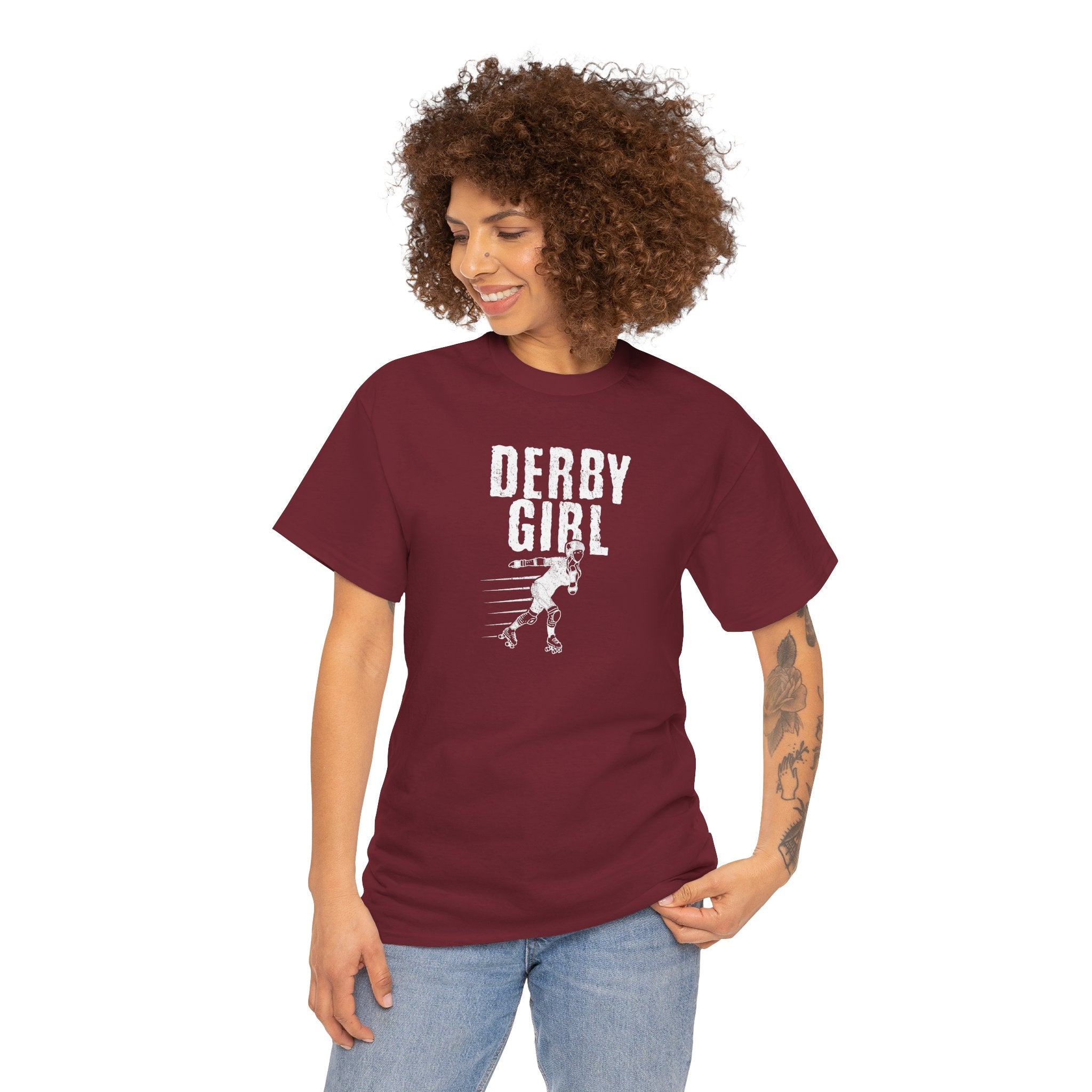 Derby Girl Unisex Heavy Cotton Tee