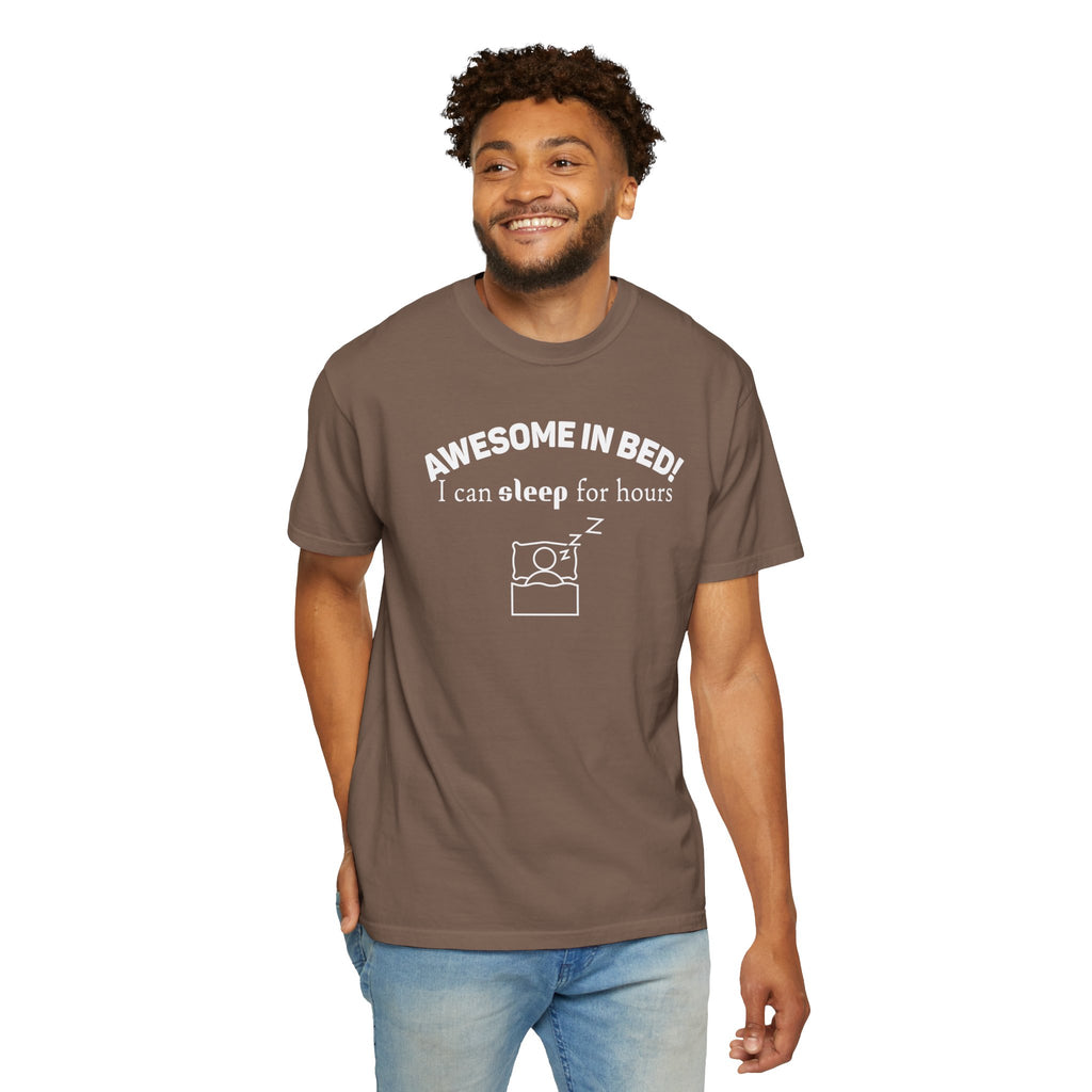 Awesome in Bed T-Shirt | Soft Casual Tee for Everyday Wear