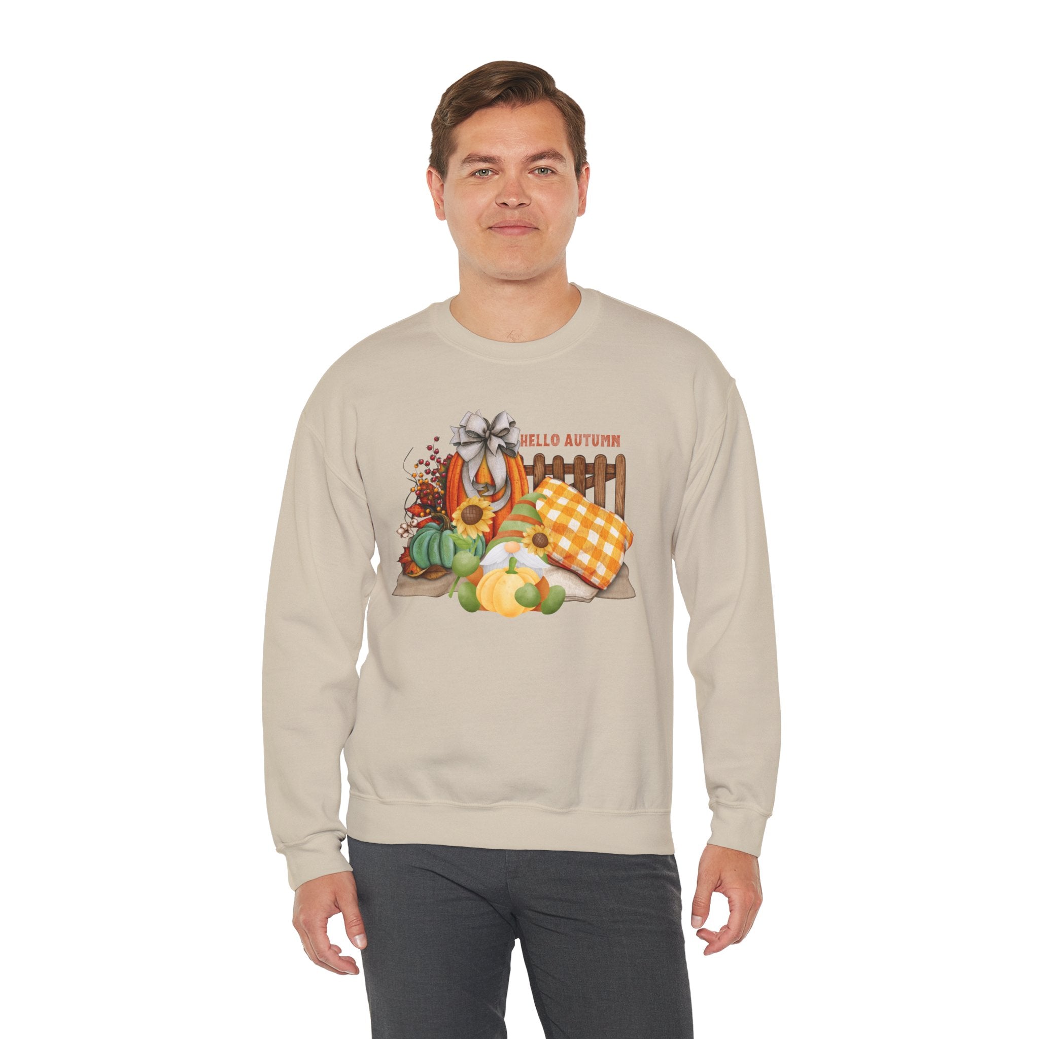Hello Autumn Gnome Vibes Sweatshirt