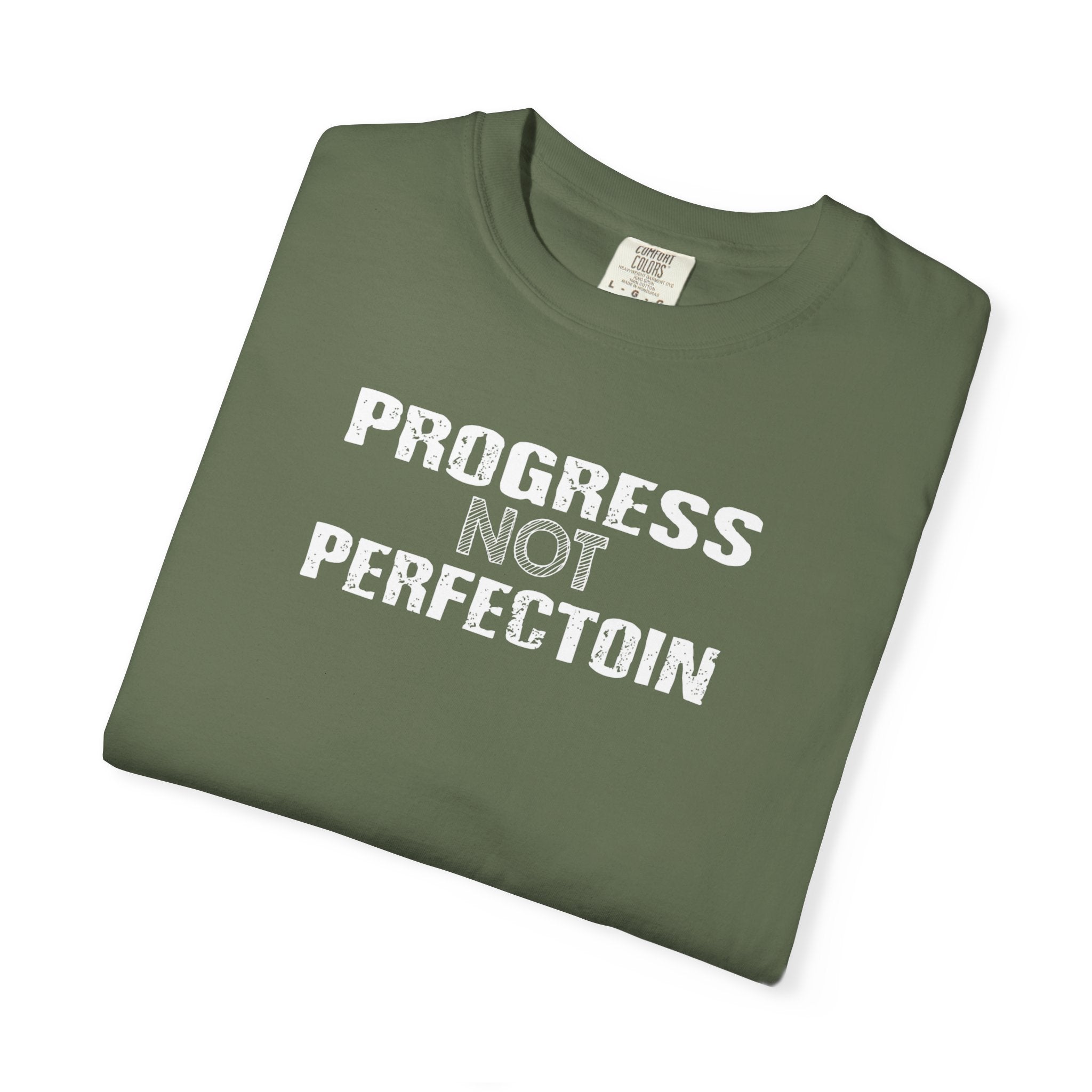 Motivational Unisex T-Shirt - "Progress Not Perfection" Tee