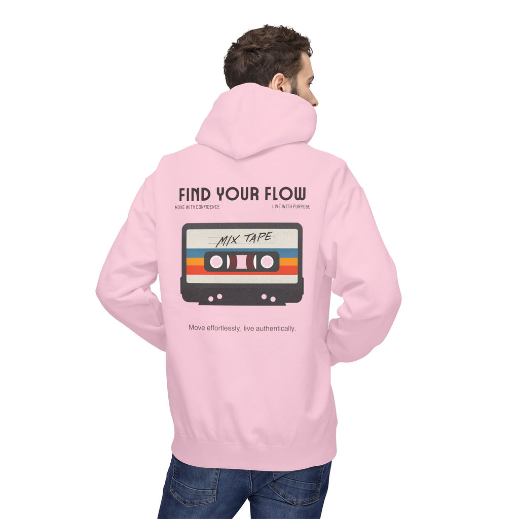 Find Your Flow Retro Mix Tape Hoodie